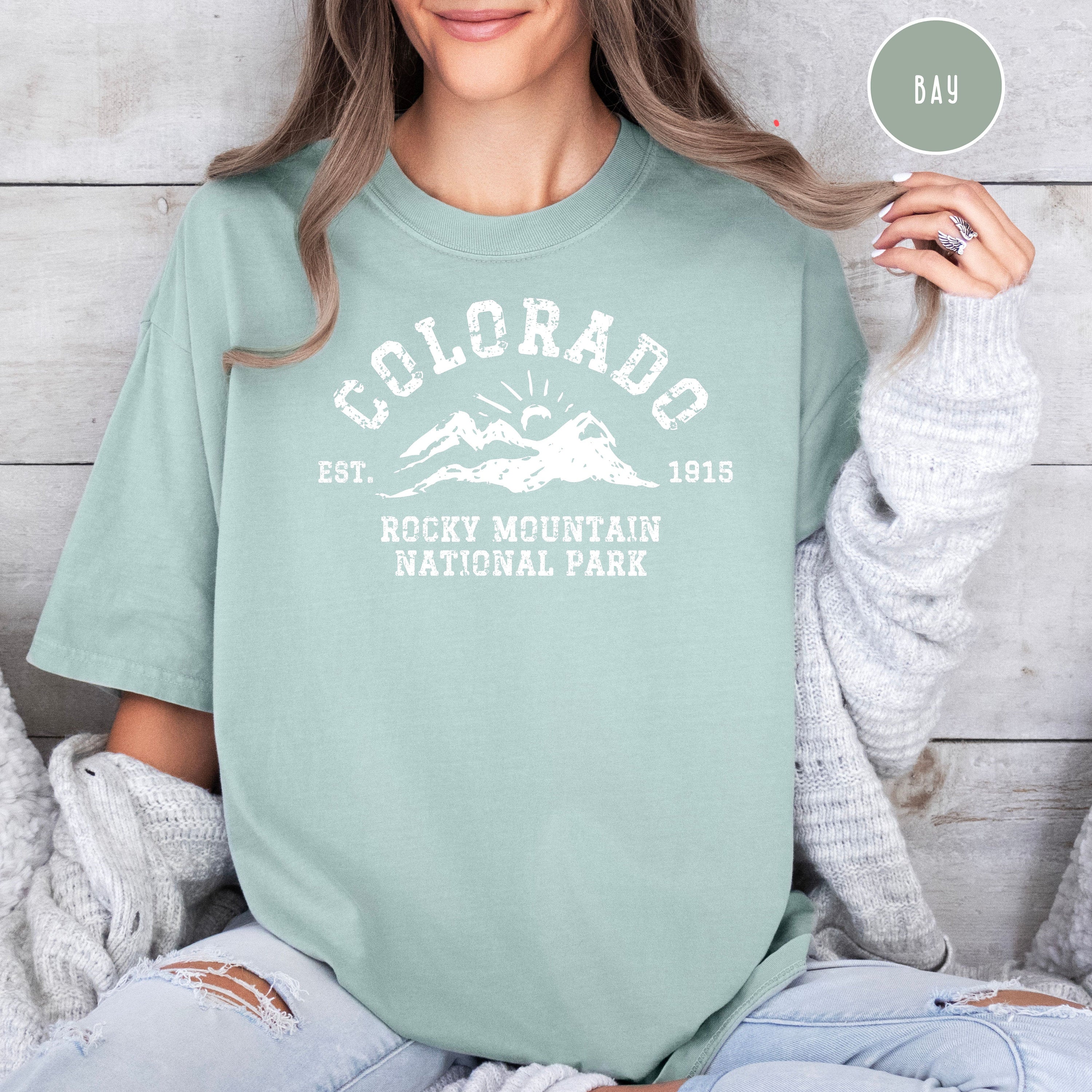 Colorado Rocky Mountain National Park Comfort Colors® TShirt