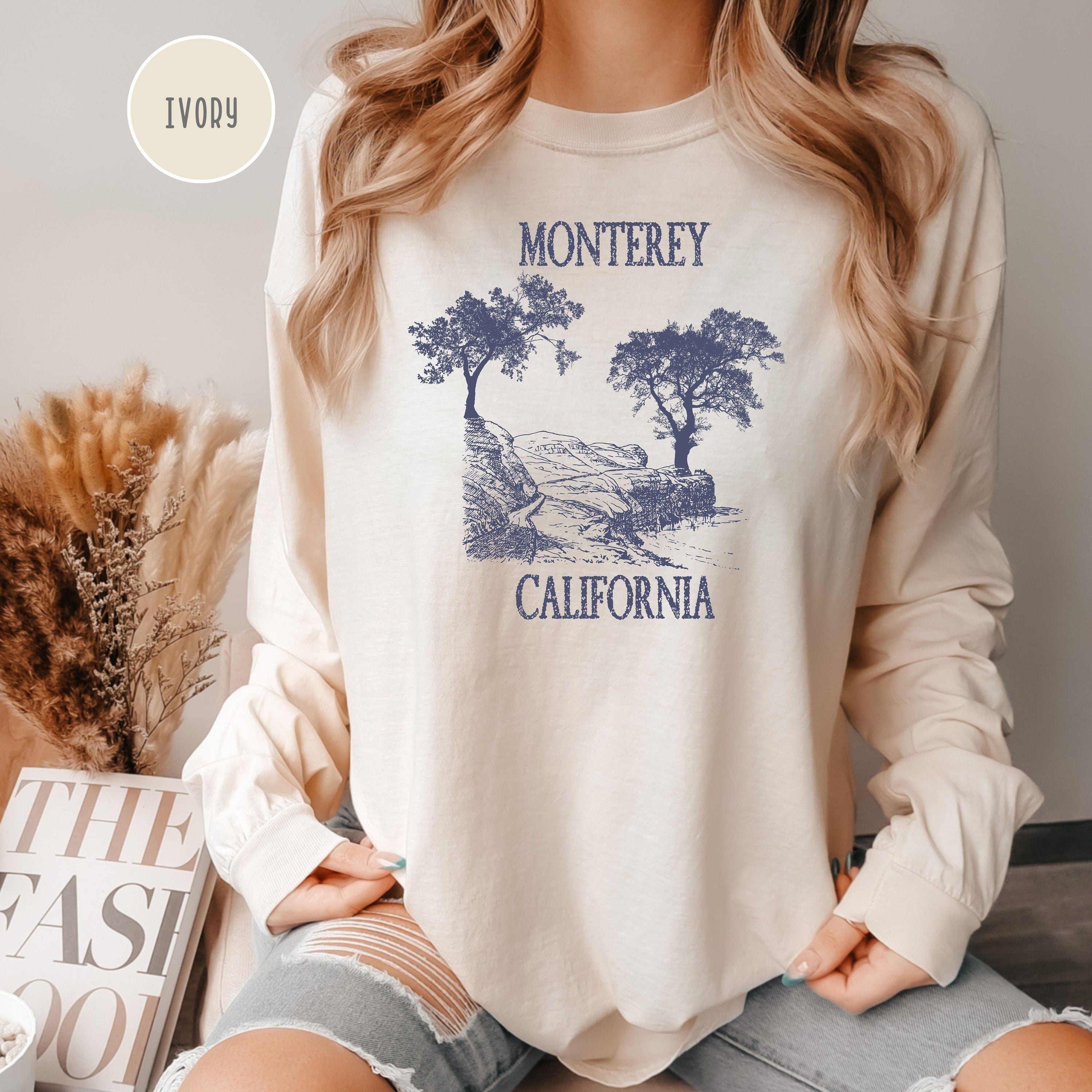 Monterey California Long Sleeve Comfort Colors® Tee