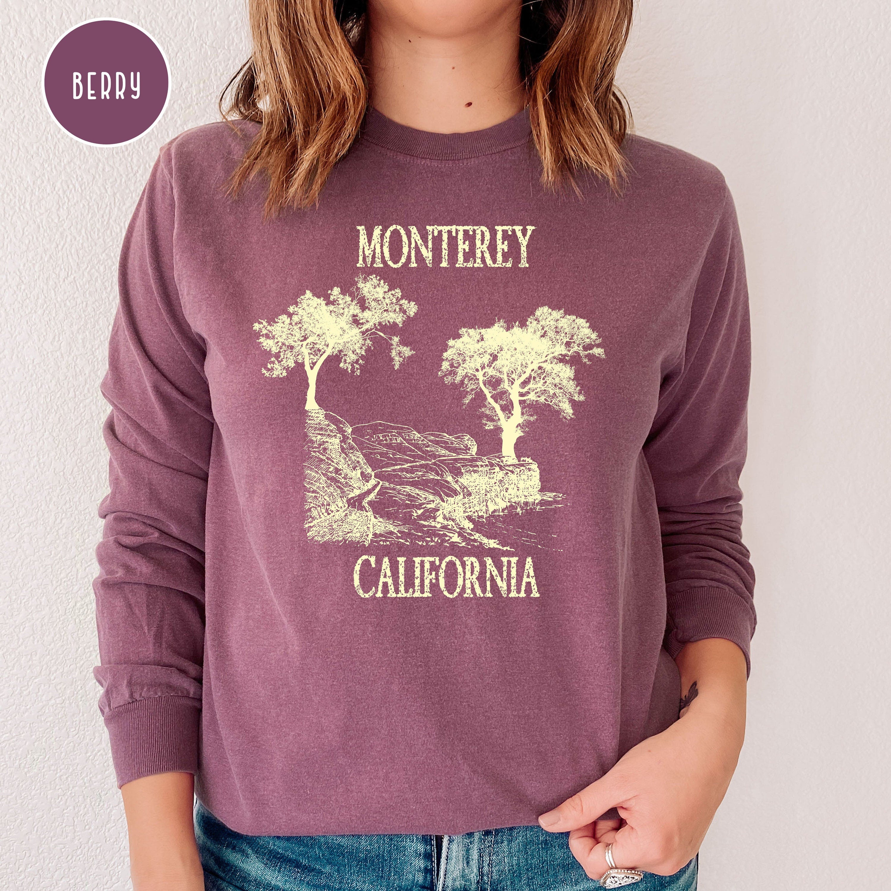 Monterey California Long Sleeve Comfort Colors® Tee