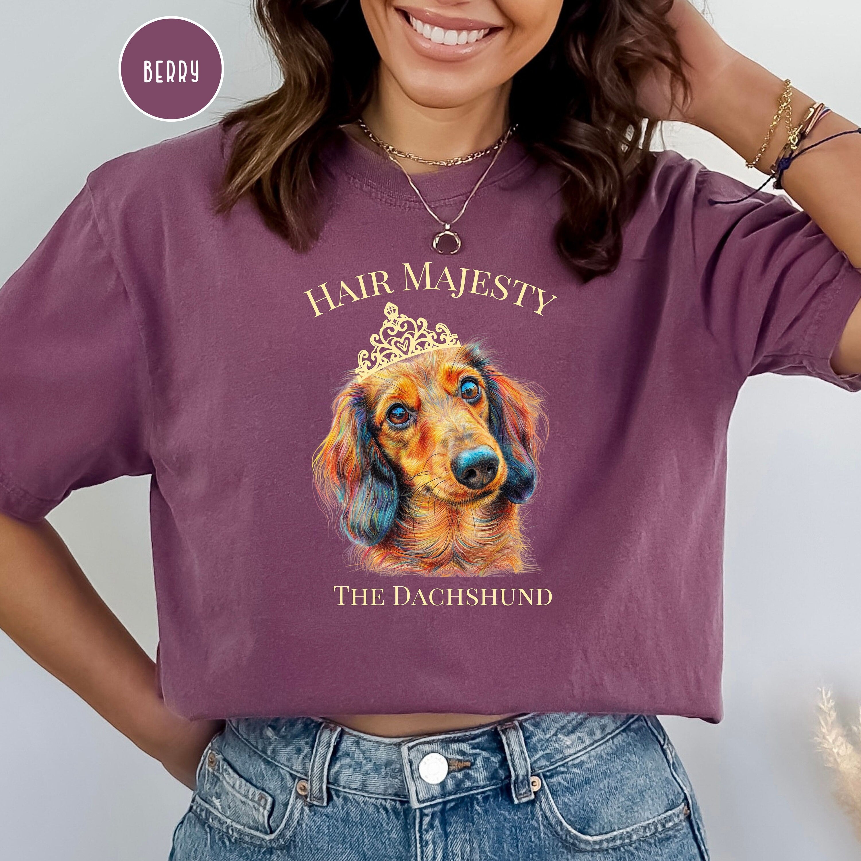 Longhaired Dachshund Lover Comfort Colors®Tee