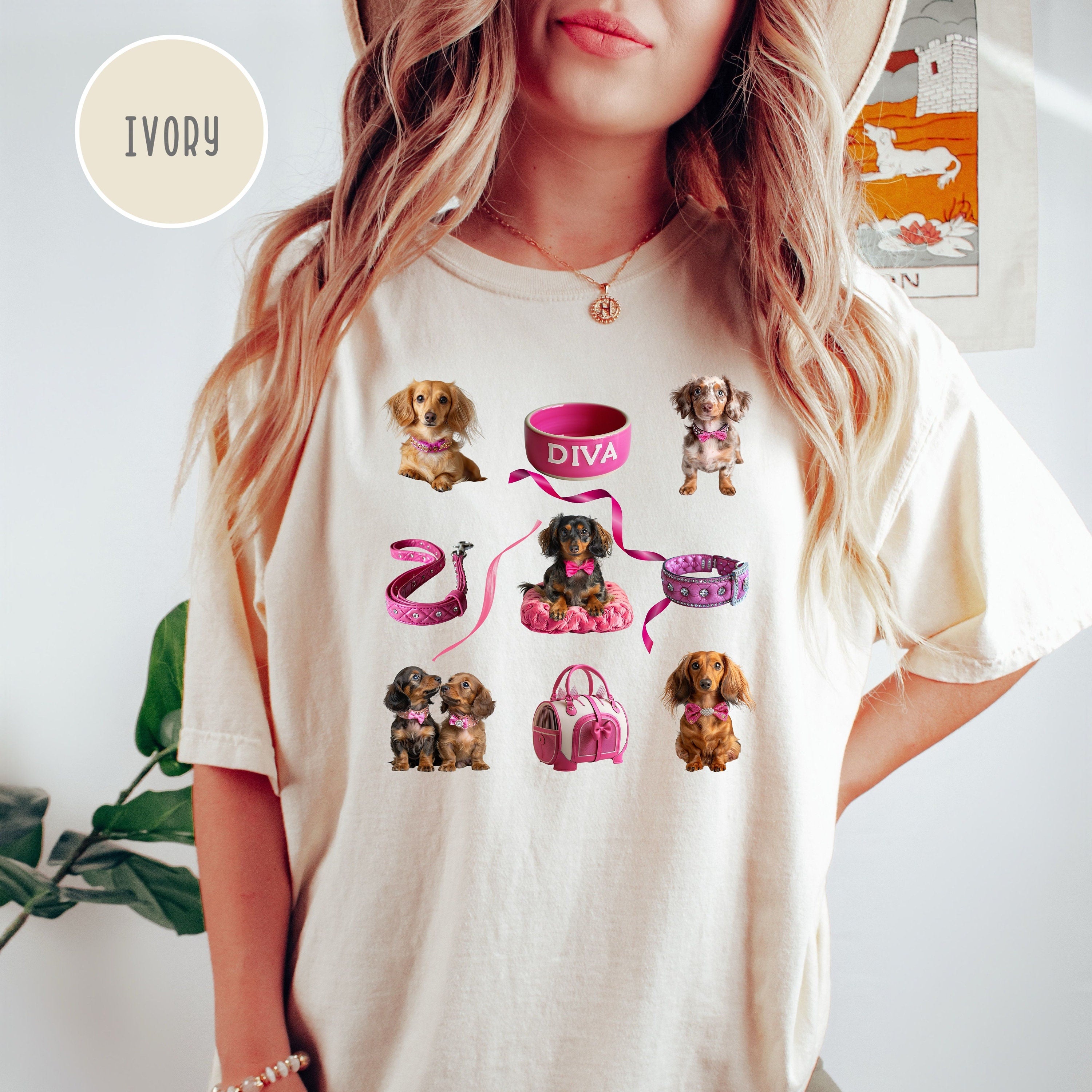 Dachshund Lover Coquette Comfort Colors® Tee Shirt