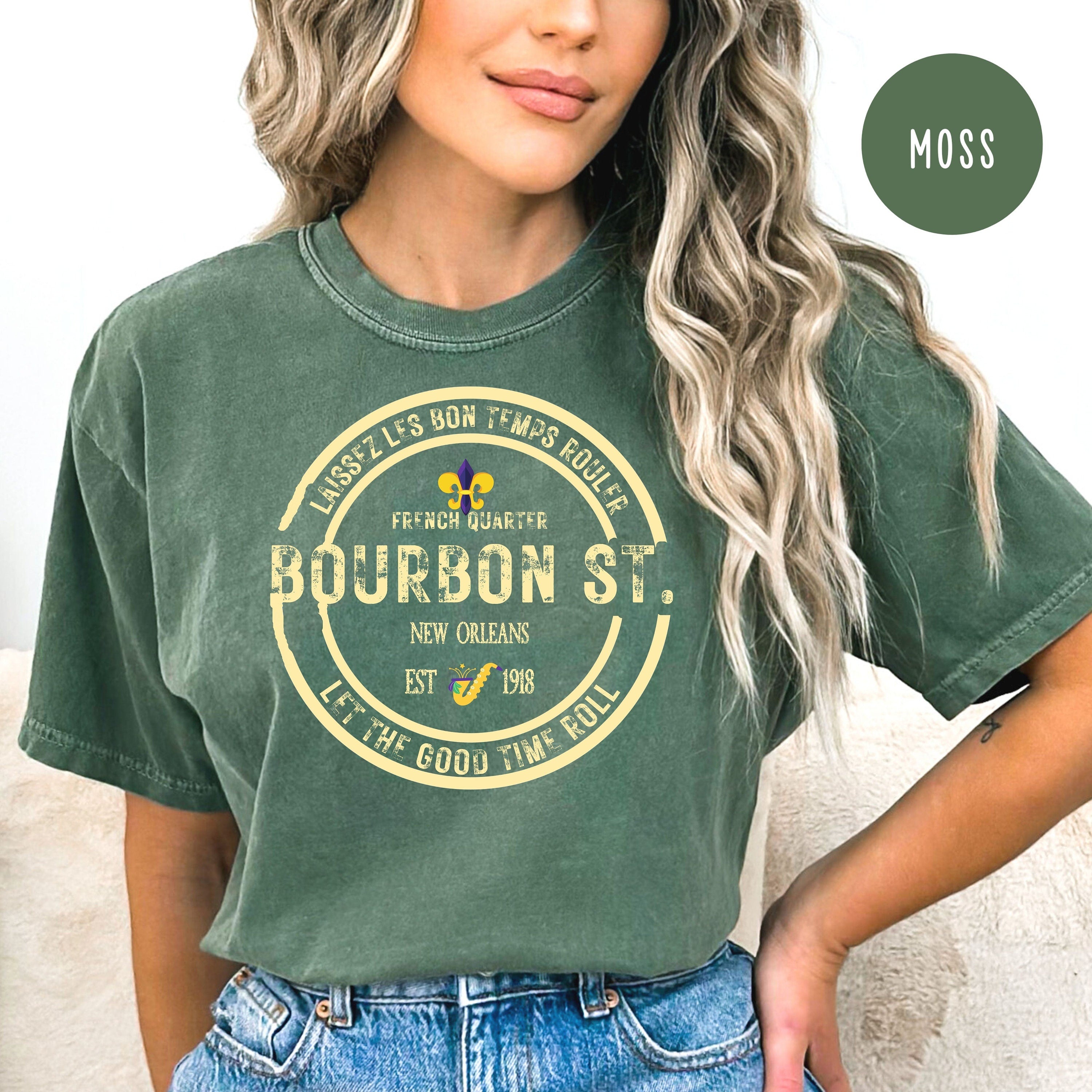 Bourbon Street New Orleans Grunge Style Comfort Colors® T-Shirt