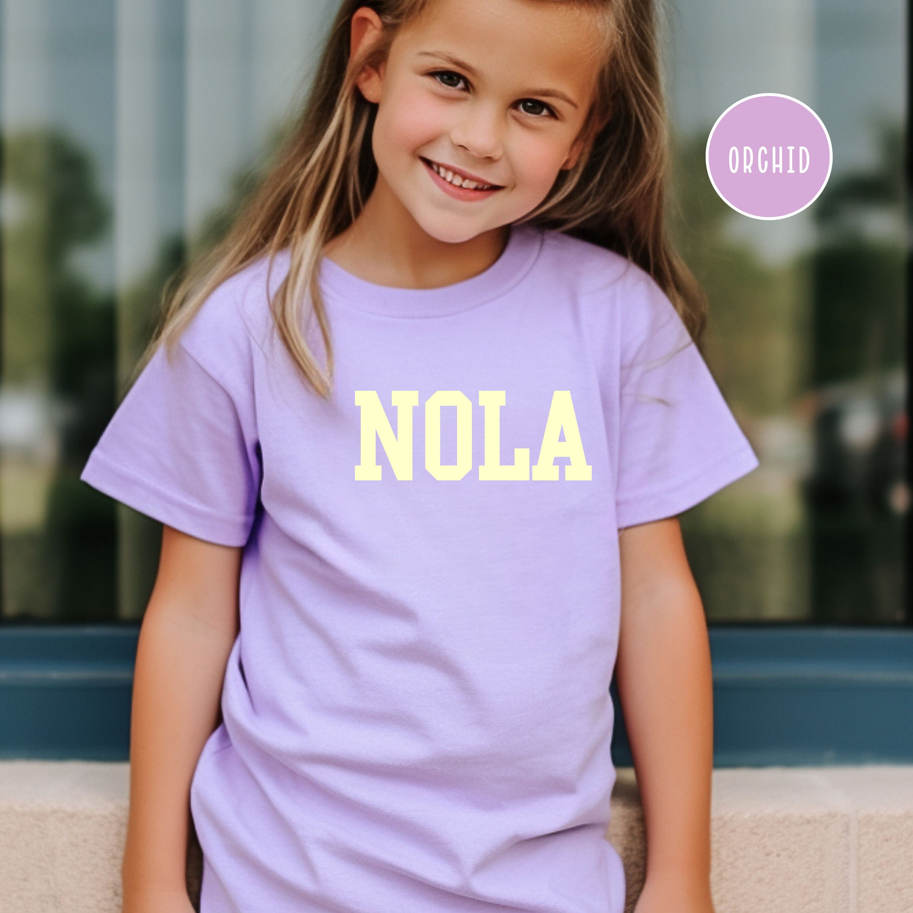 NOLA New Orleans Youth Sized Comfort Colors® Tee