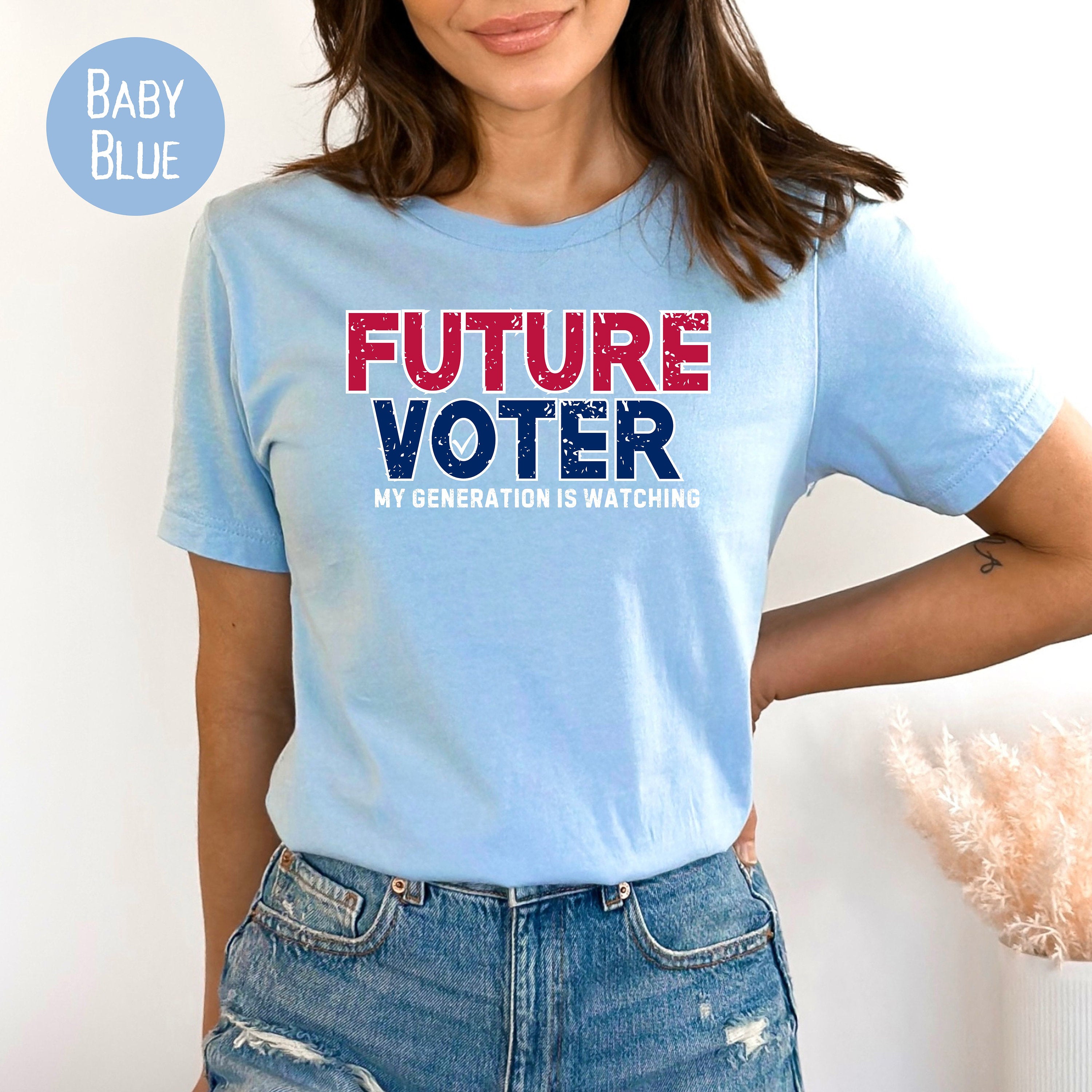 Future Voter - My Generation is Watching, Election Tee Shirt