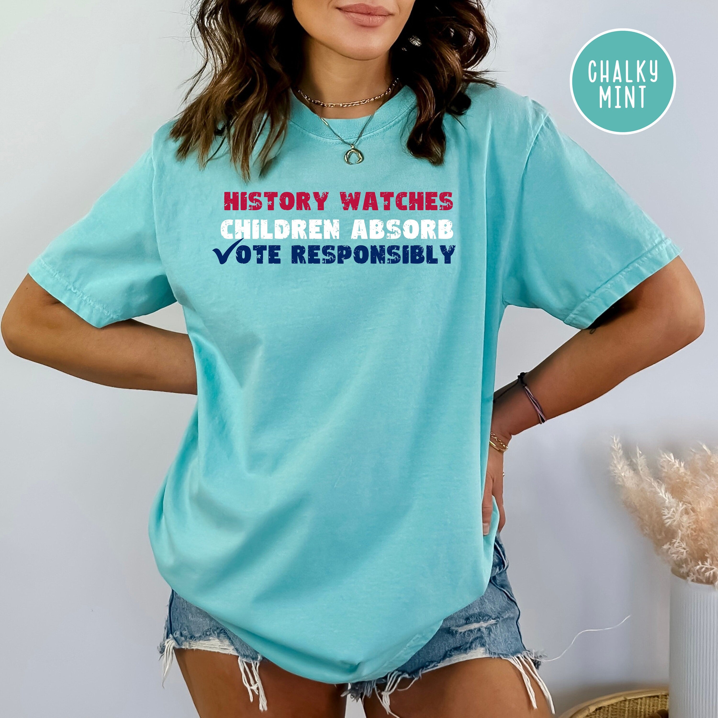 Red, White and Blue Vote Comfort Colors® Election Shirt