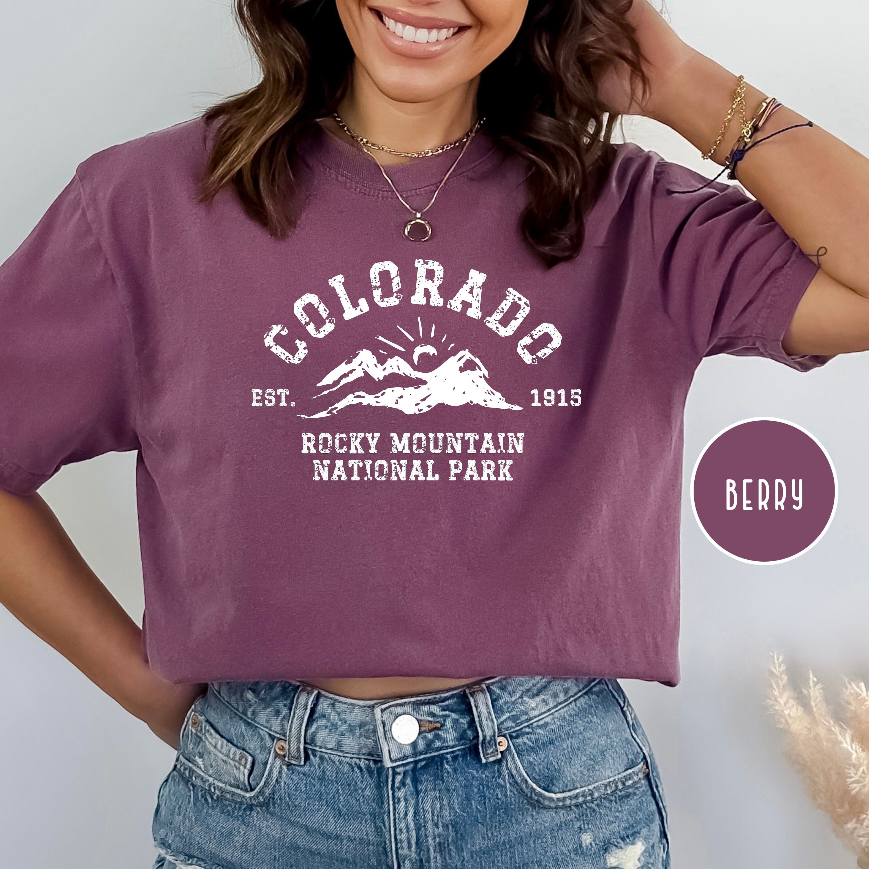 Colorado Rocky Mountain National Park Comfort Colors® TShirt