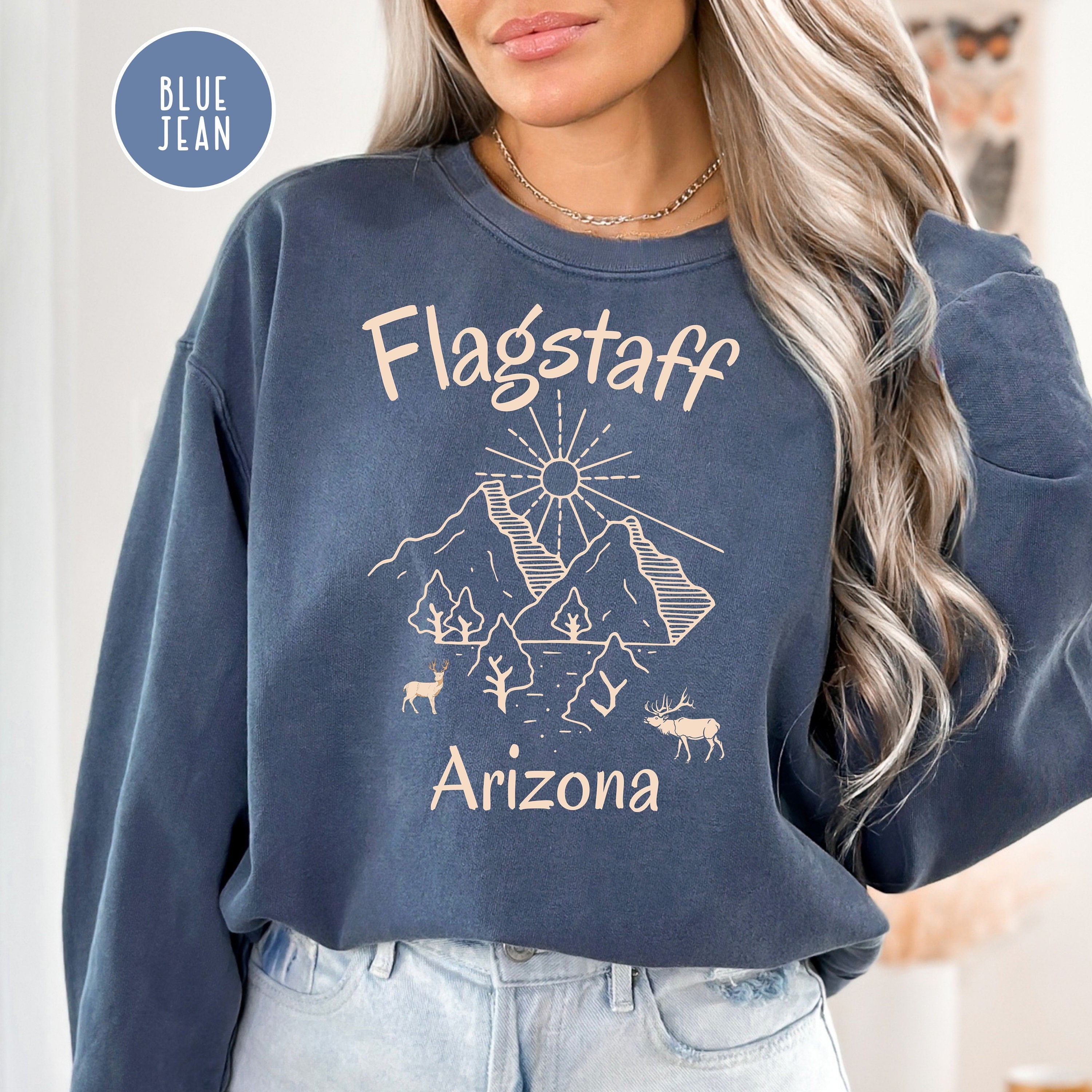 Flagstaff Arizona Comfort Colors Sweatshirt