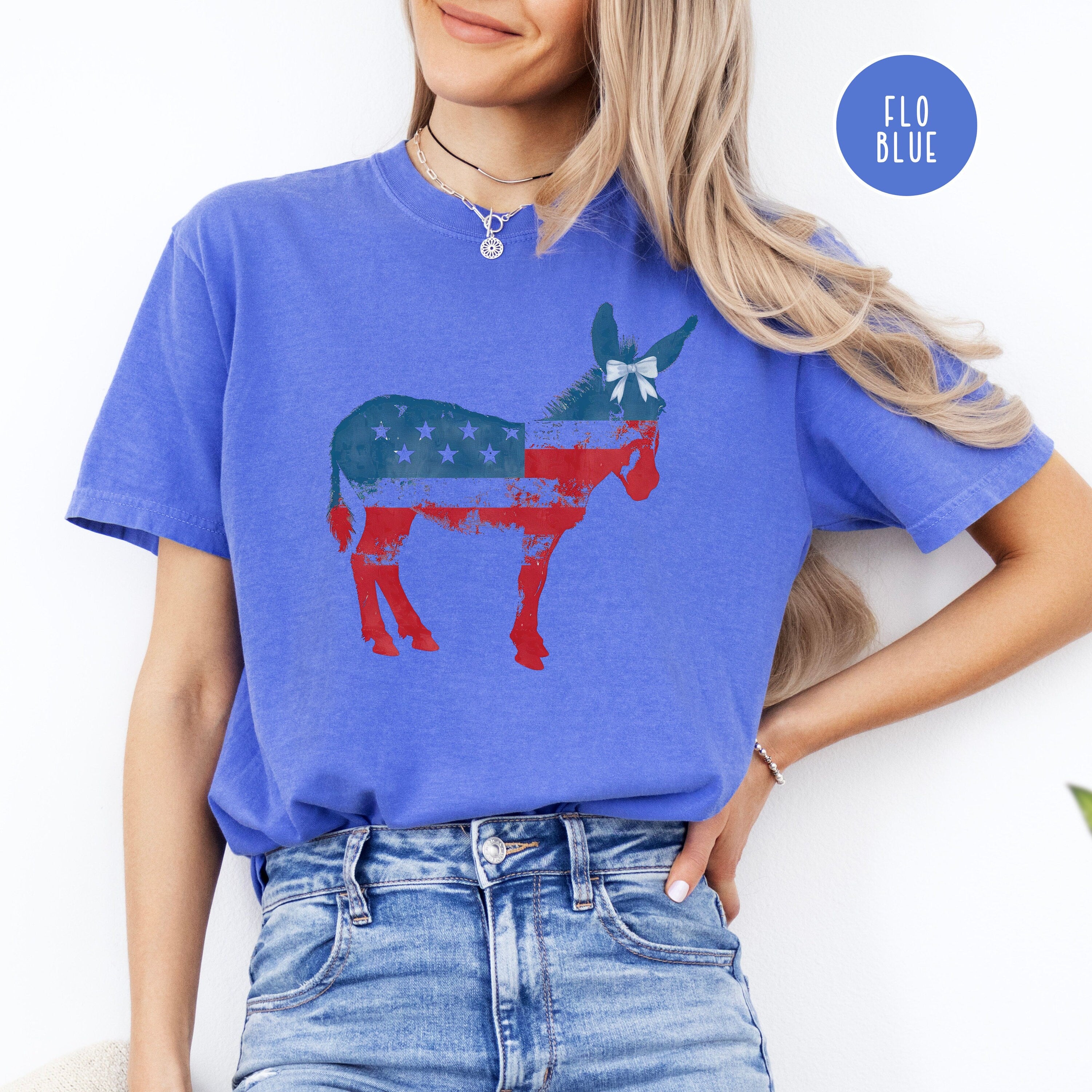 Democrat Donkey Comfort Colors® Tee