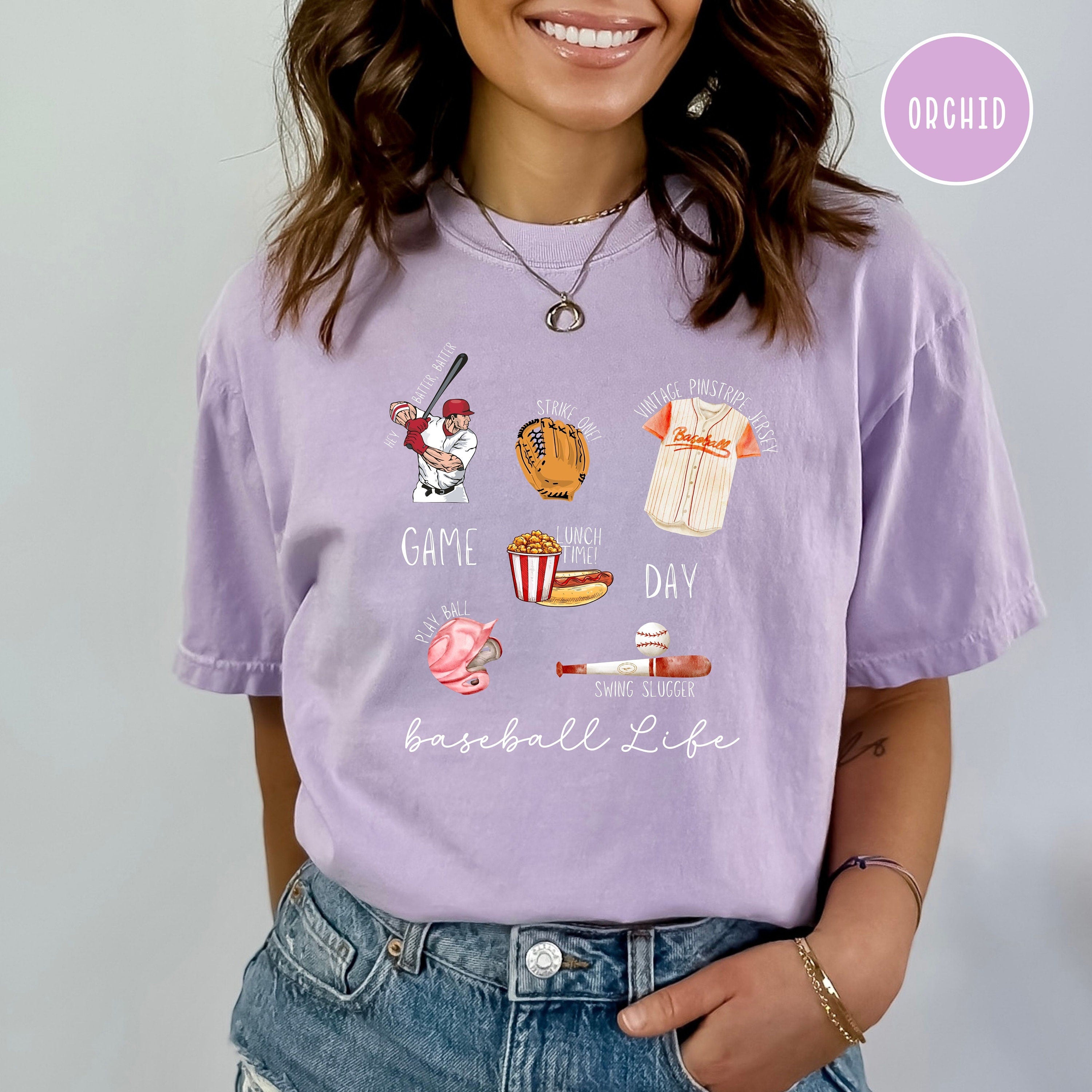 Baseball Life Comfort Colors® Game Day Tee