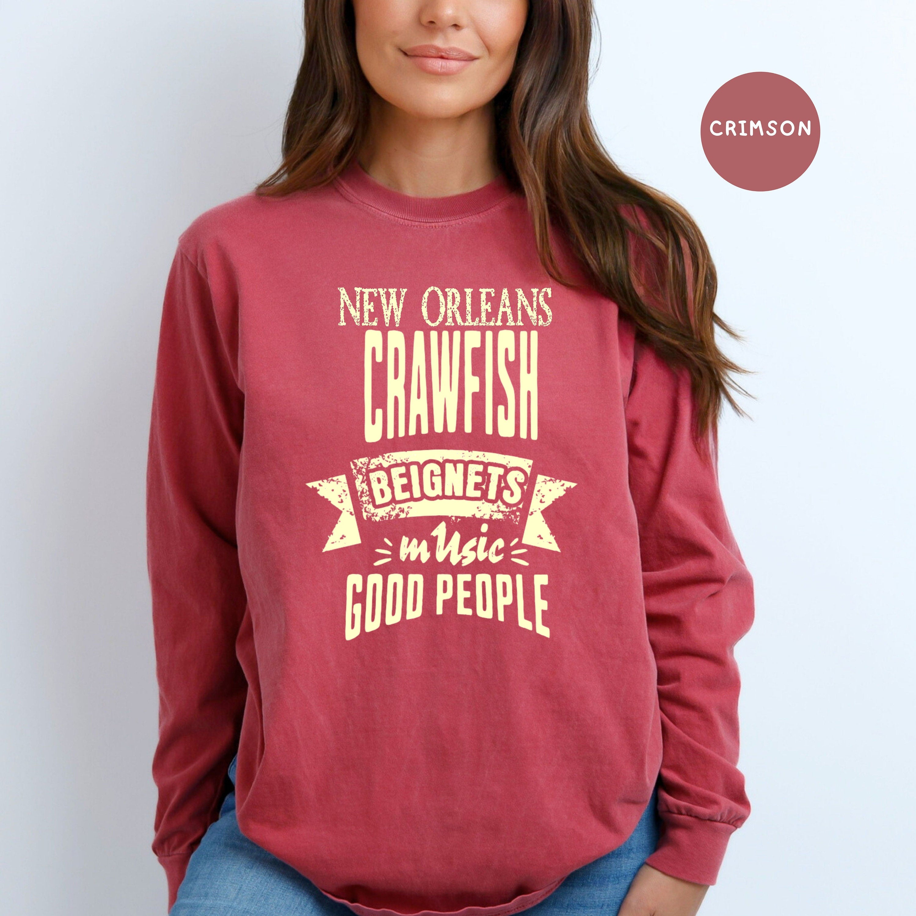 New Orleans Comfort Colors® Long Sleeve Tee