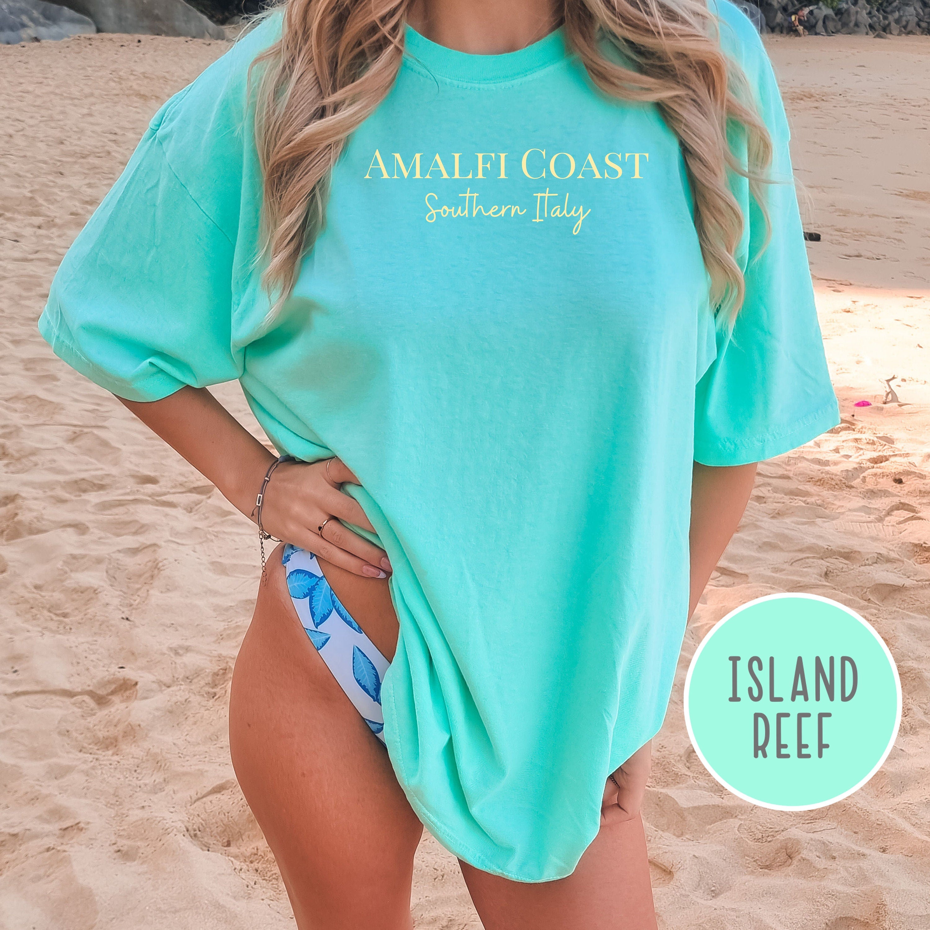 Amalfi Coast Elegant Minimalist Style Comfort Colors® T-Shirt