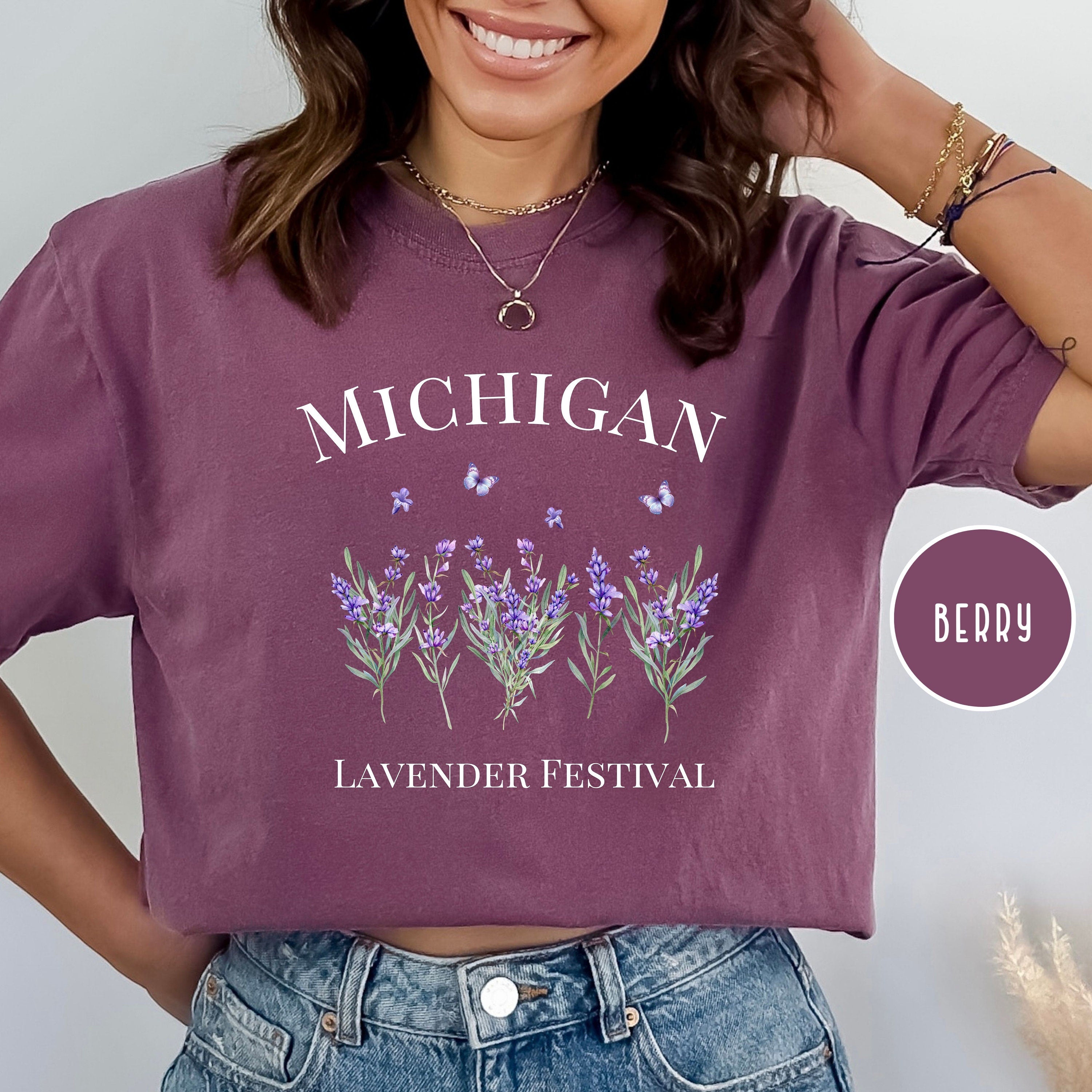 Michigan Lavender Festival Comfort Colors® Tee