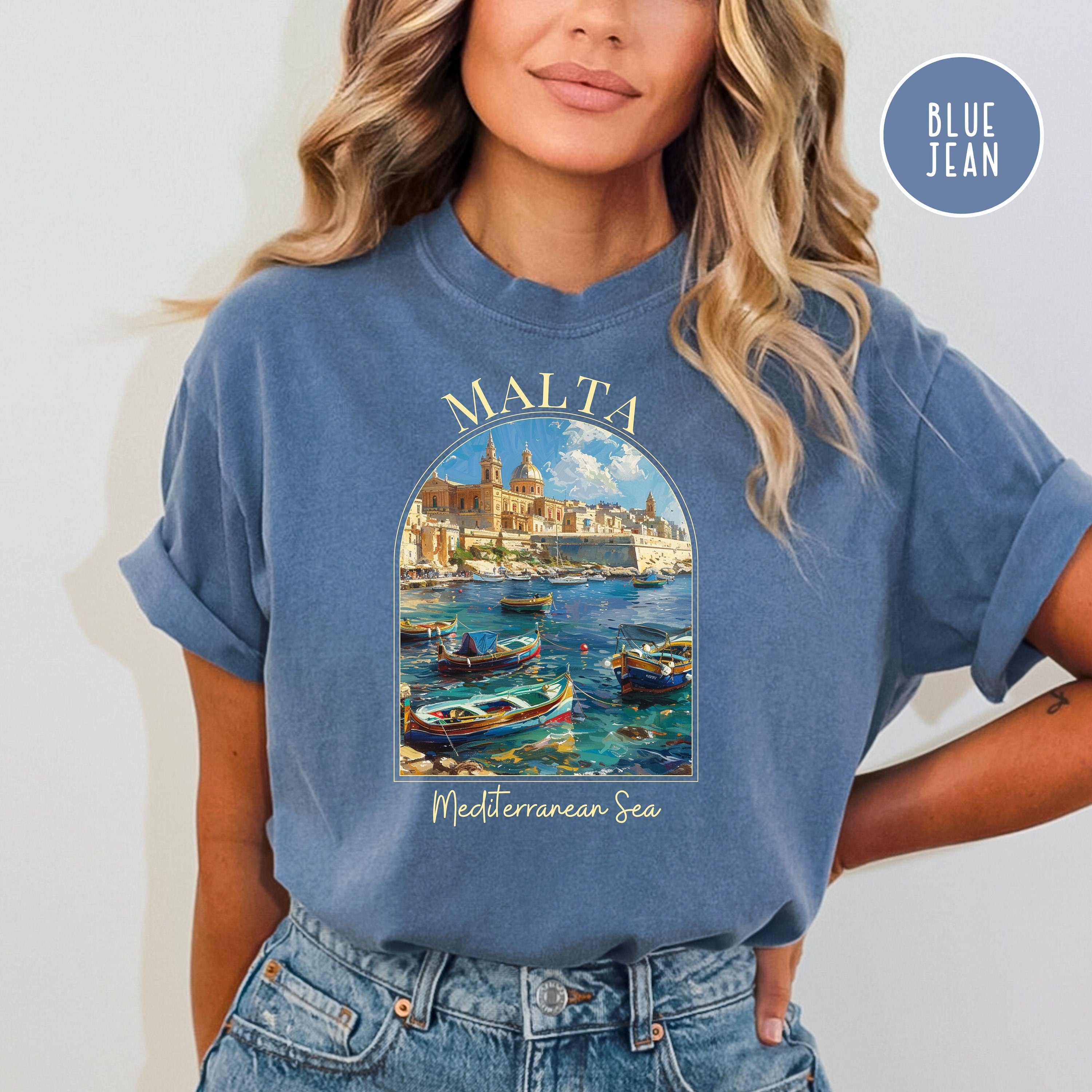 Malta Island Comfort Colors® Tee