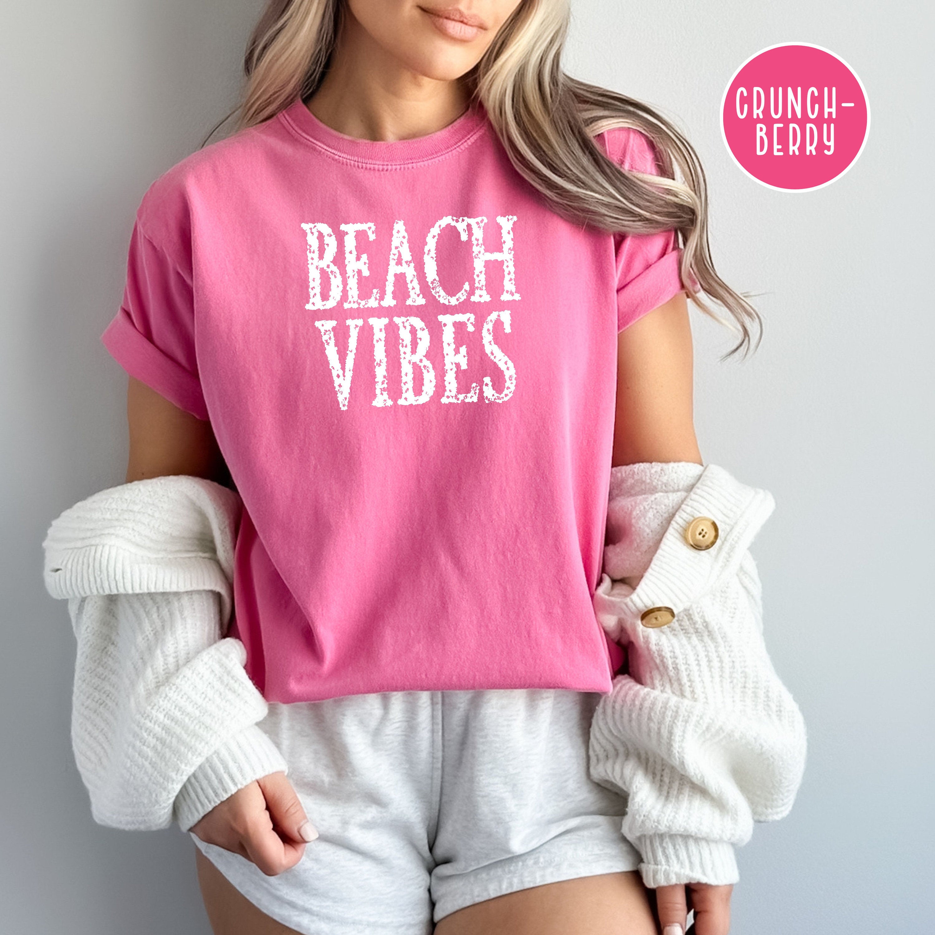 Beach Vibes Grunge Style Comfort Colors® Beach Tee