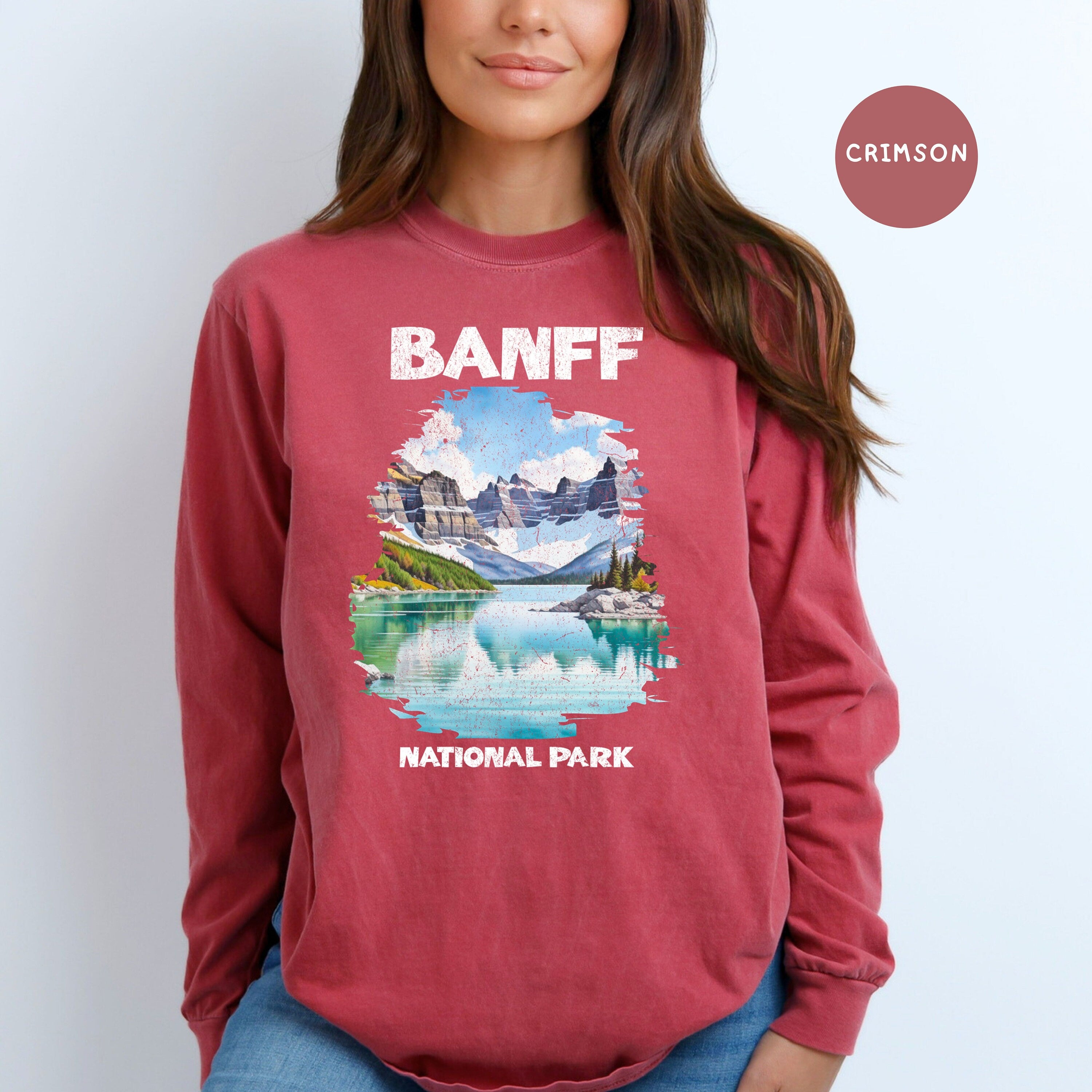 Banff National Park Comfort Colors® Long Sleeve Tee,