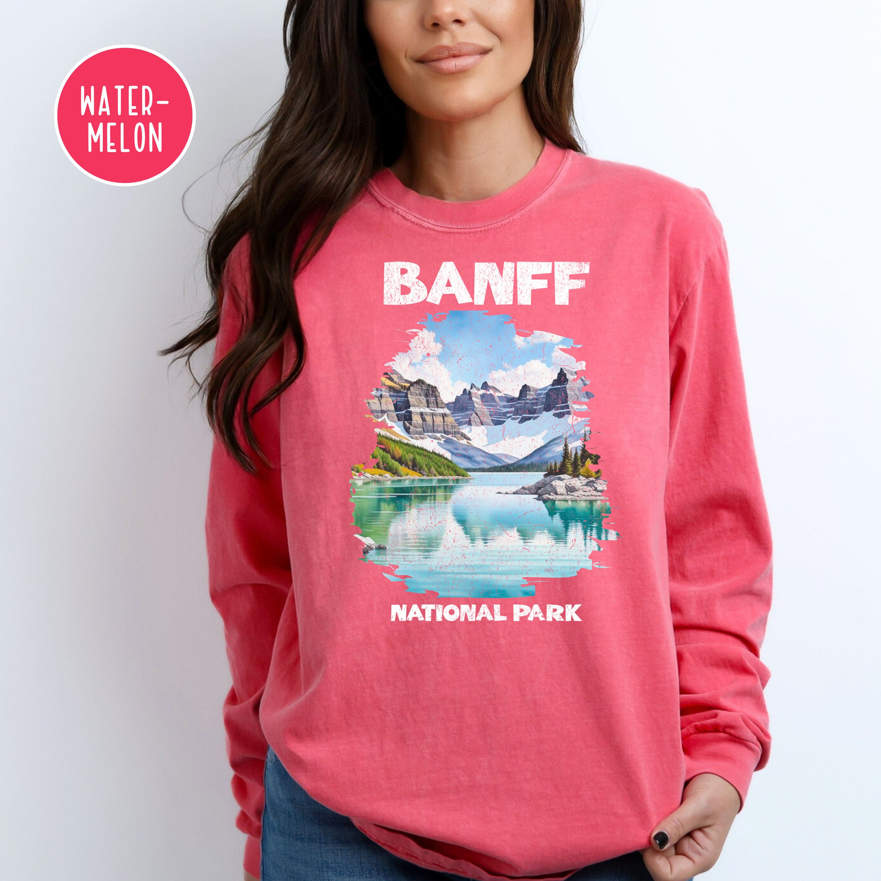 Banff National Park Comfort Colors® Long Sleeve Tee,