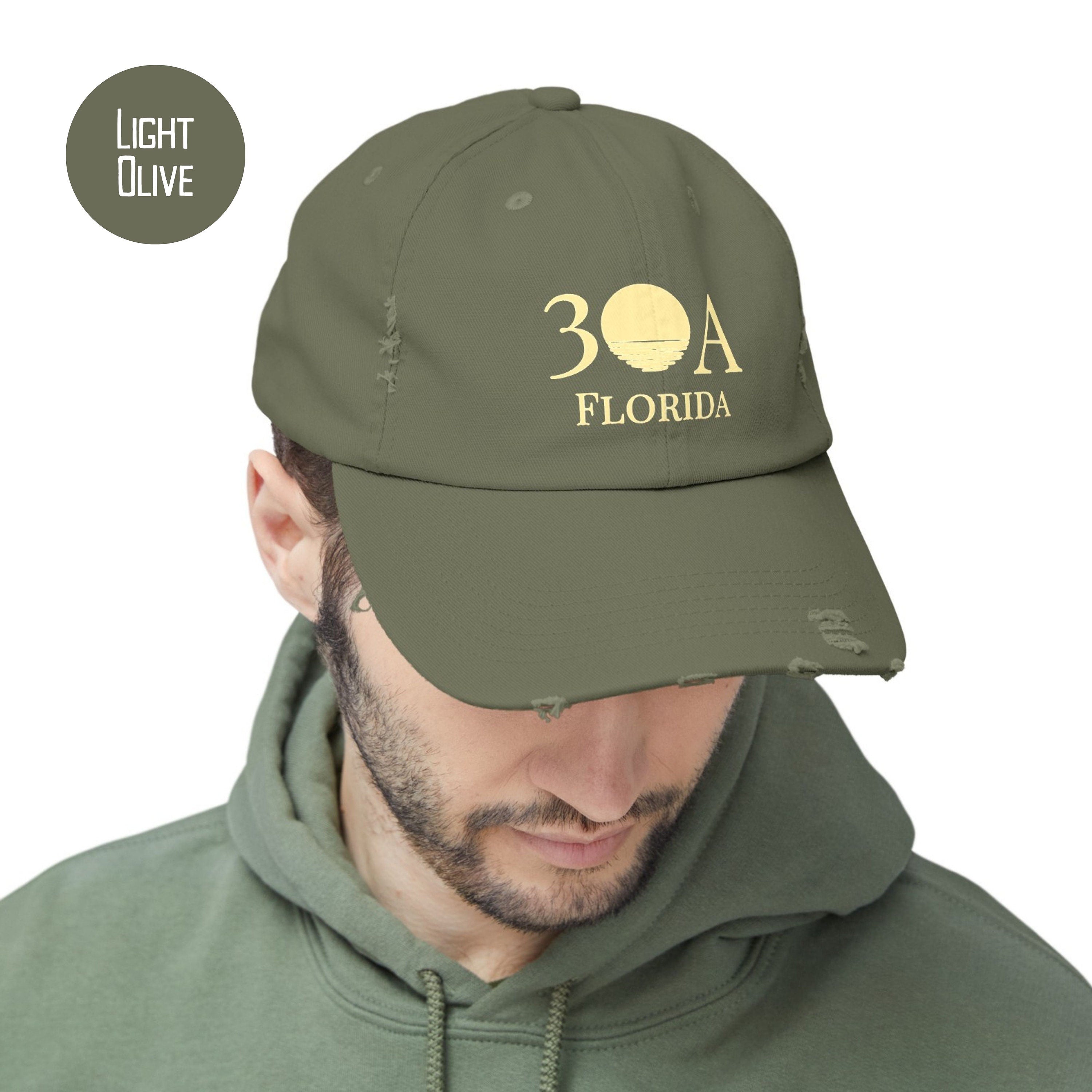 30A Florida Grunge Baseball Cap