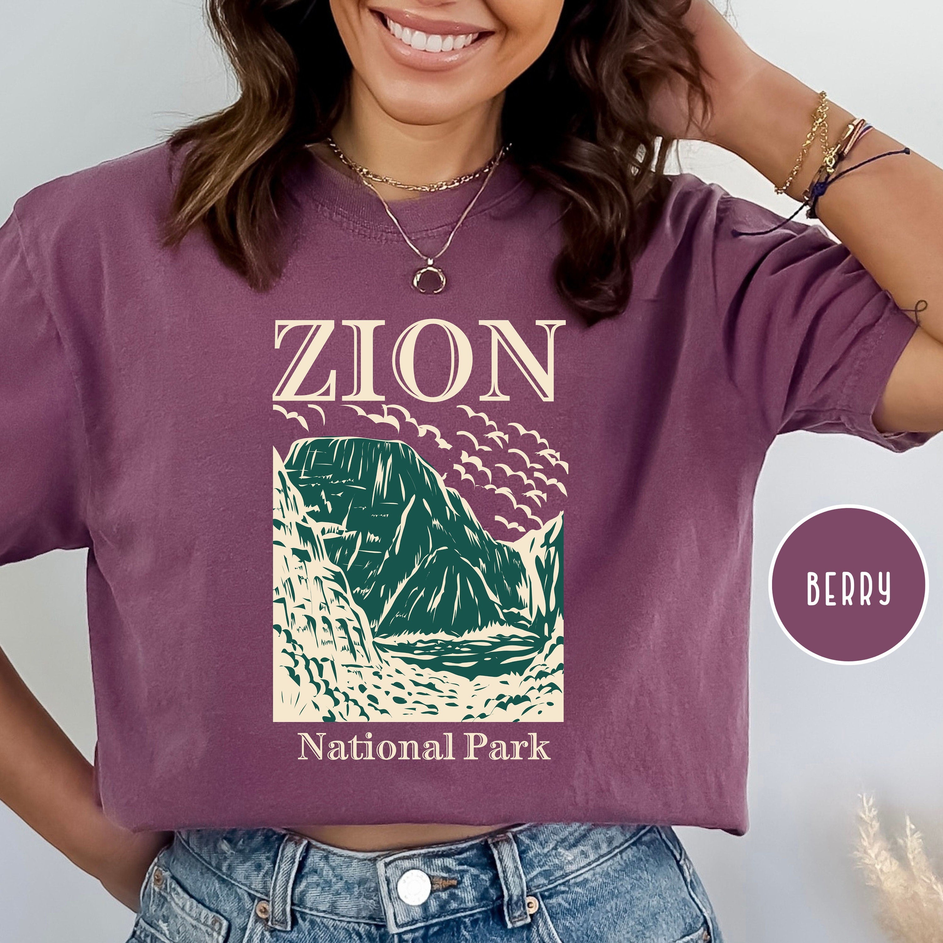 Zion National Park Utah Comfort Colors® Tee