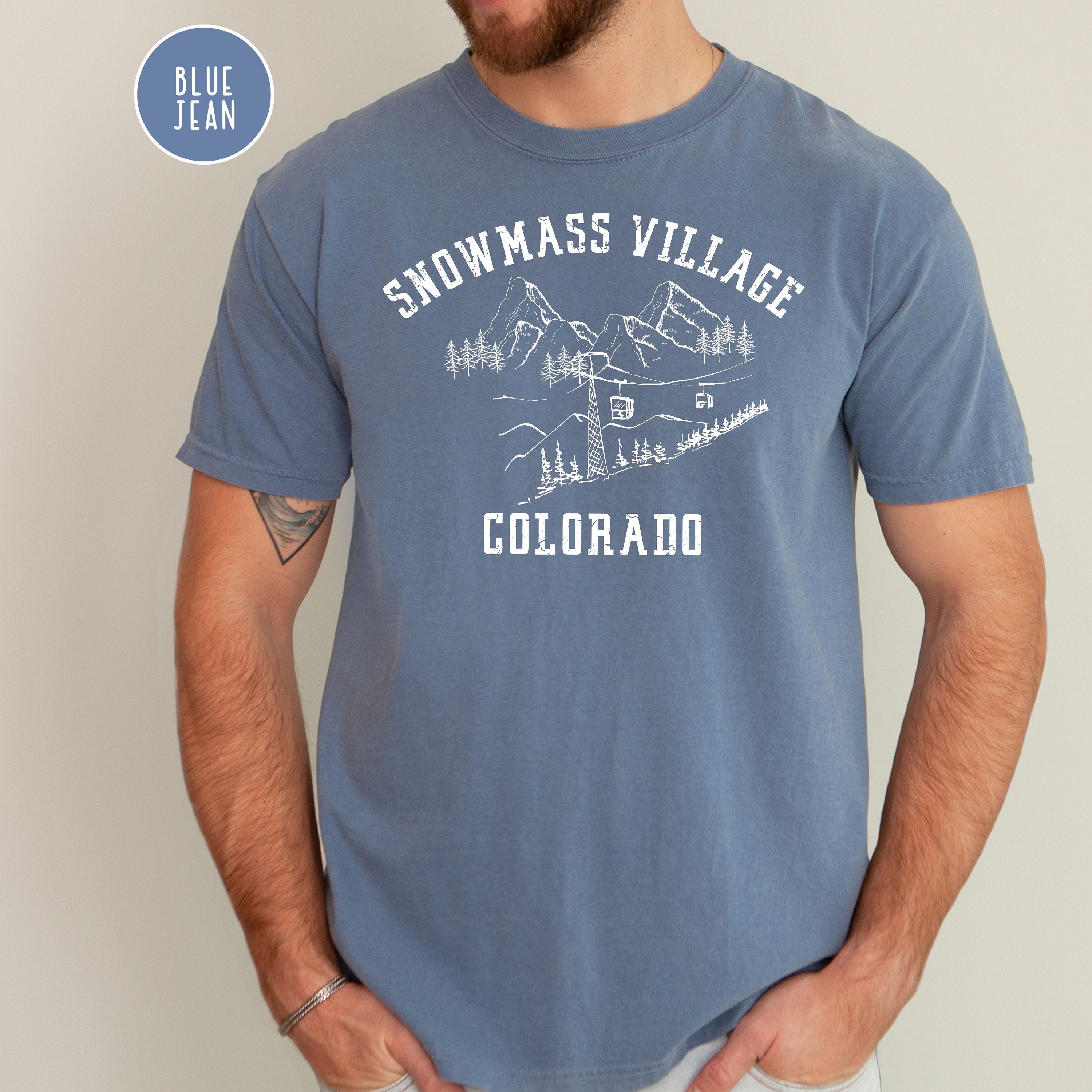 Snowmass Village Colorado Comfort Colors® Tee