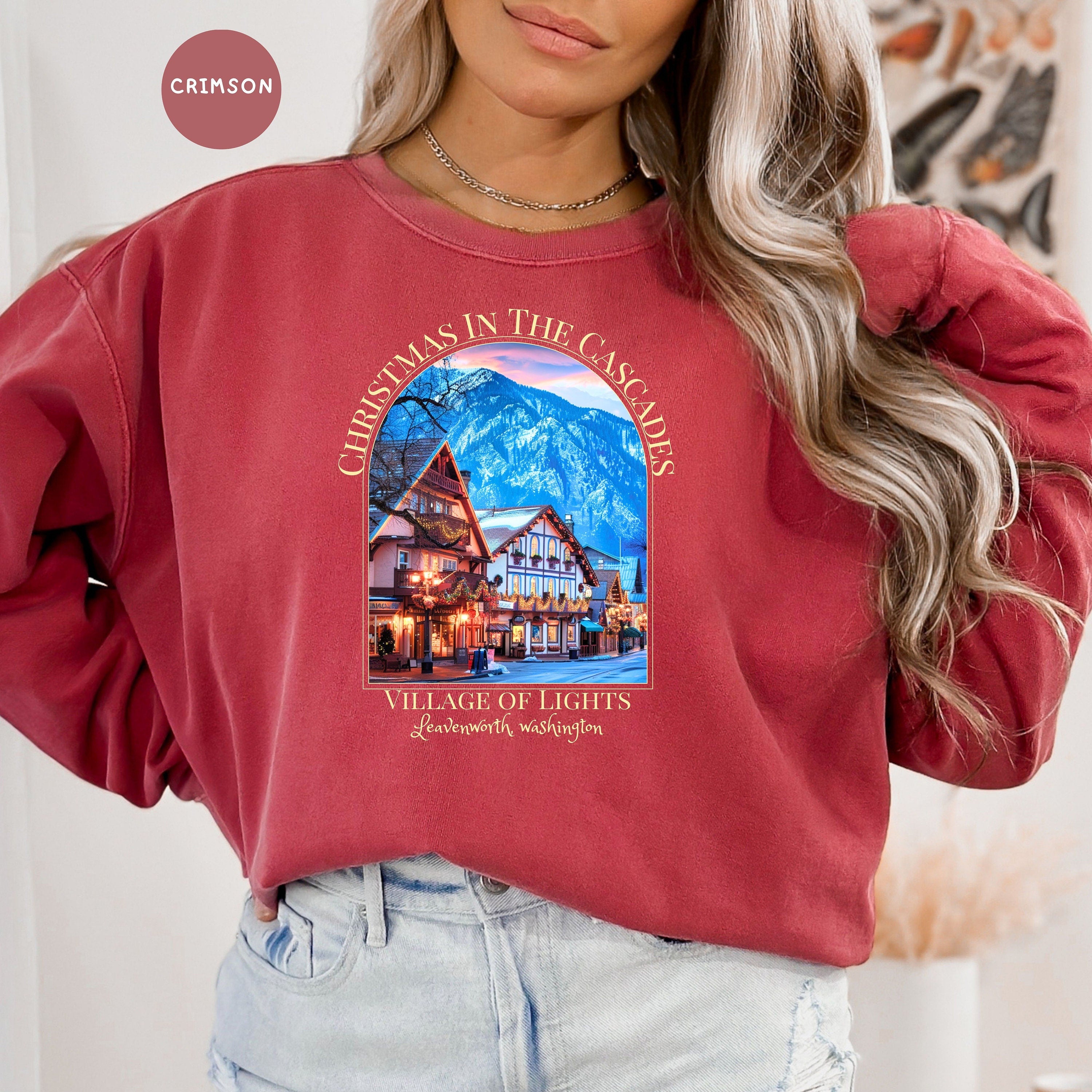 Christmas in the Cascades Village of Lights Comfort Colors® Sweatshirt