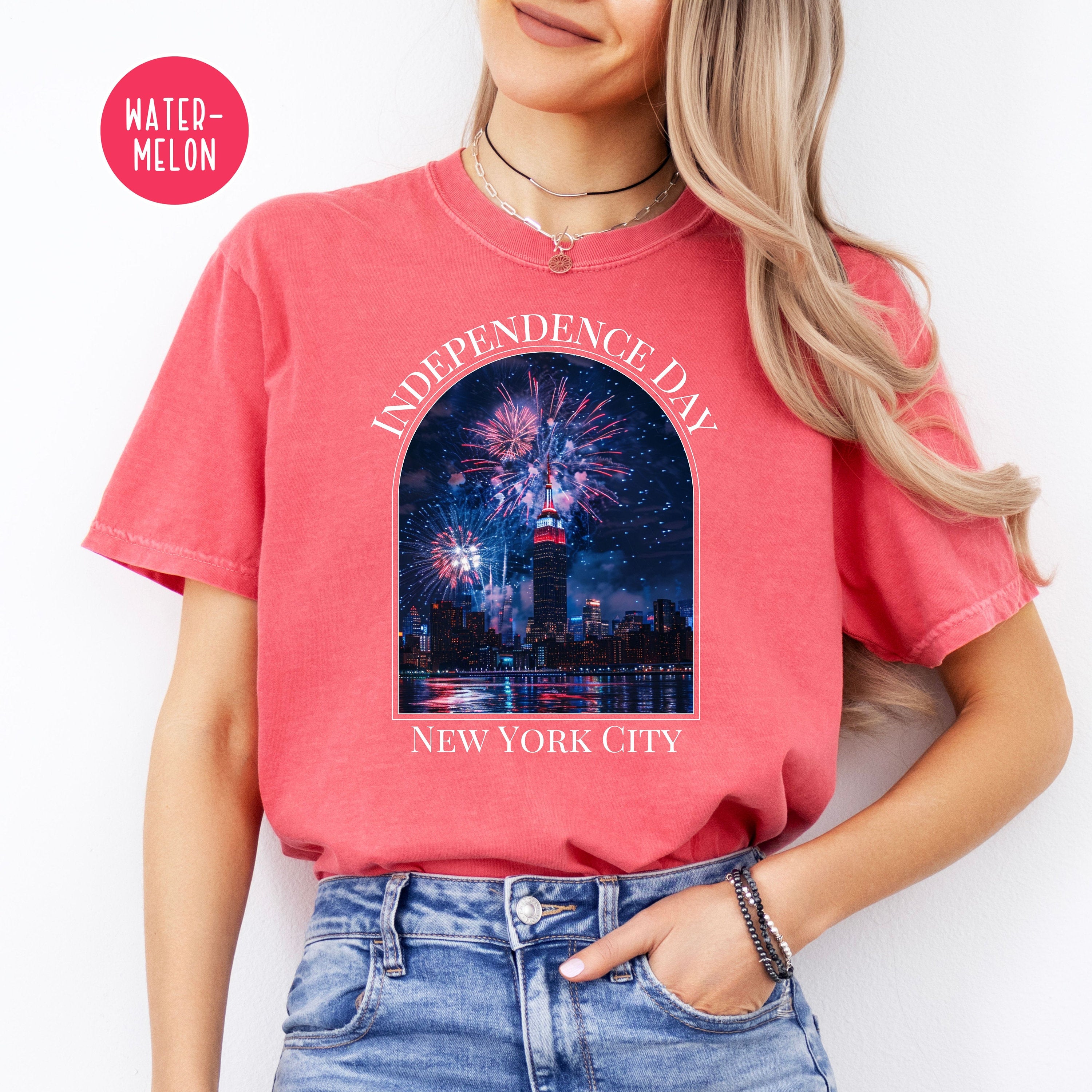 New York 4th of July Comfort Colors® Tee
