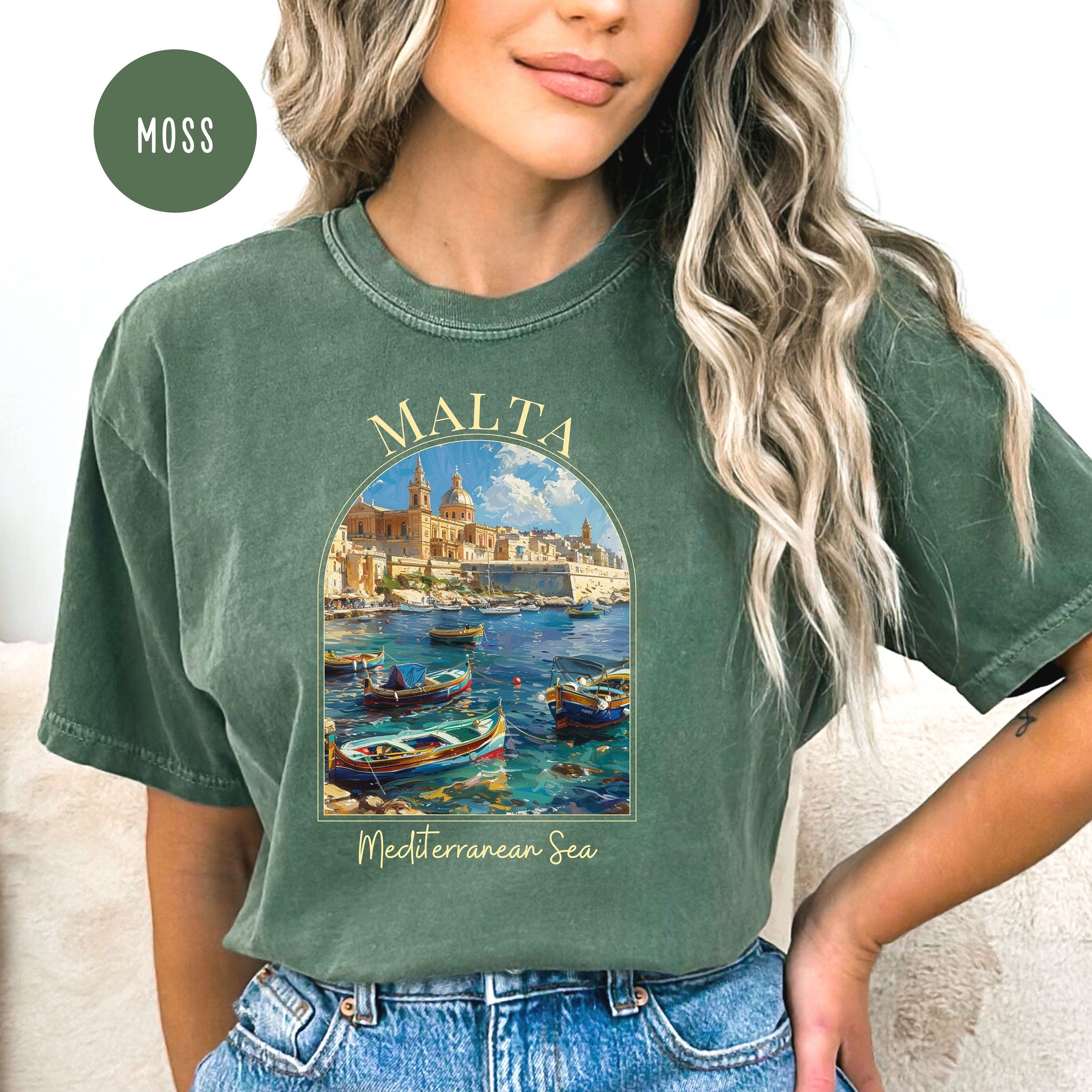 Malta Island Comfort Colors® Tee