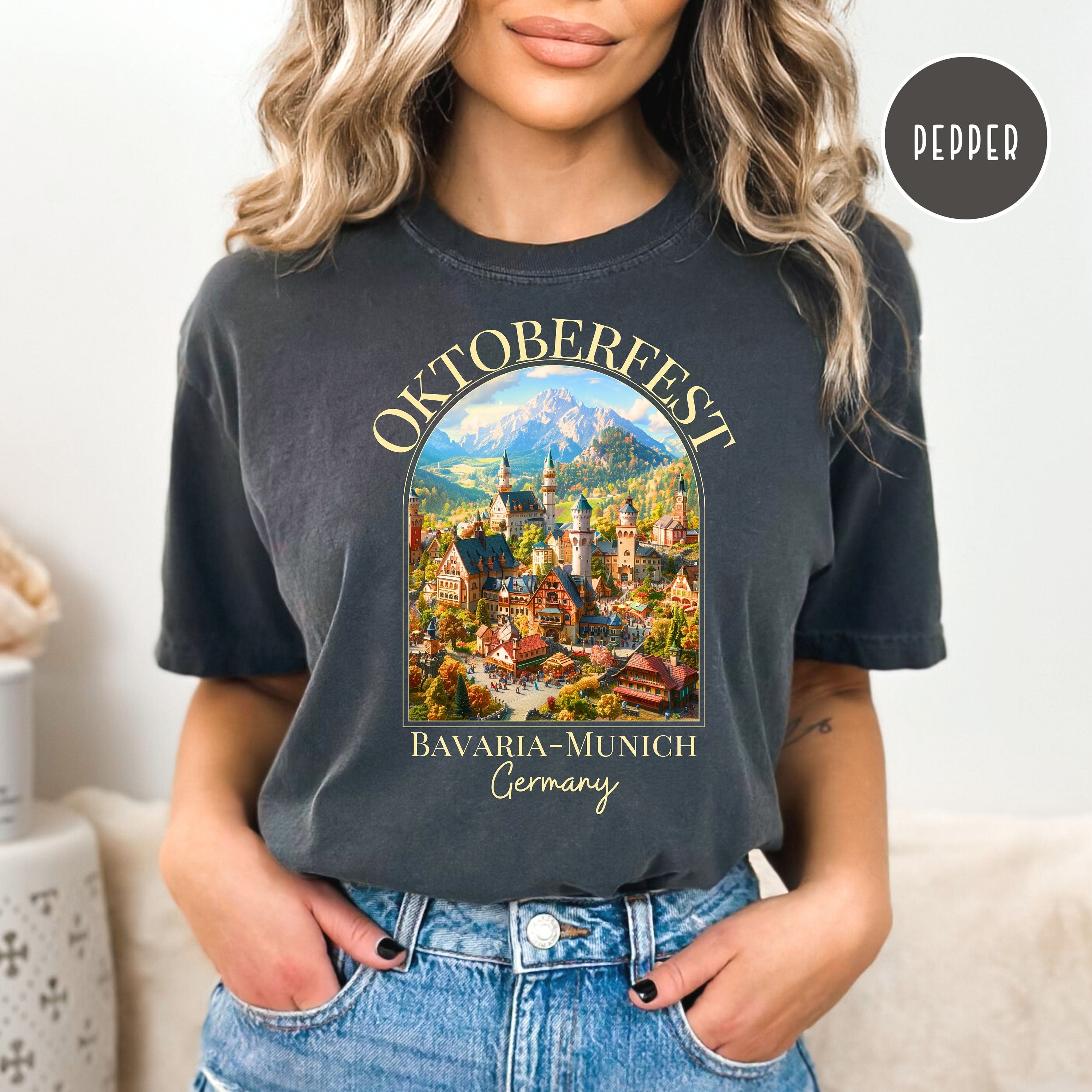 Oktoberfest Bavaria Munich Germany Comfort Colors® Tee