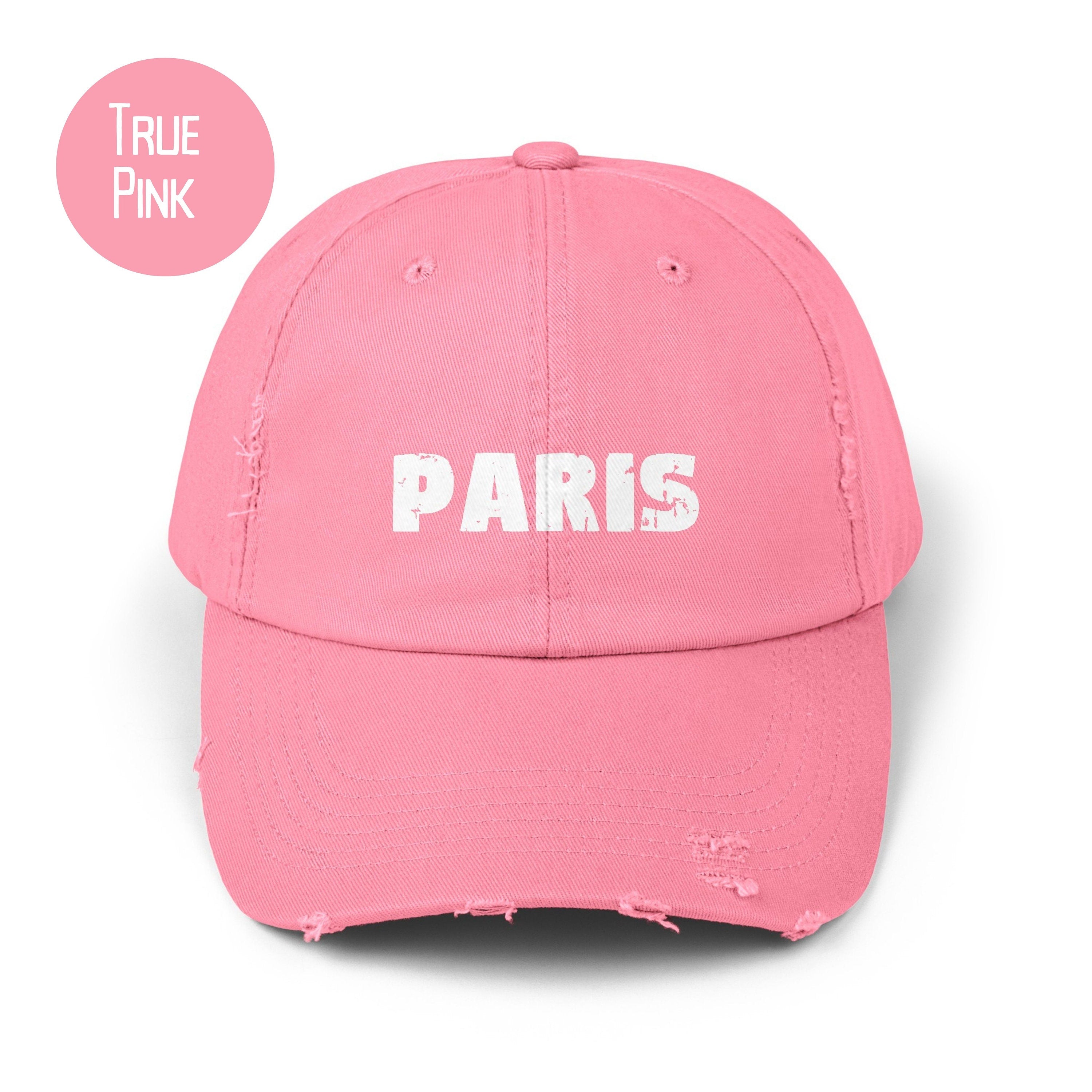 Paris Grunge Style Baseball Cap