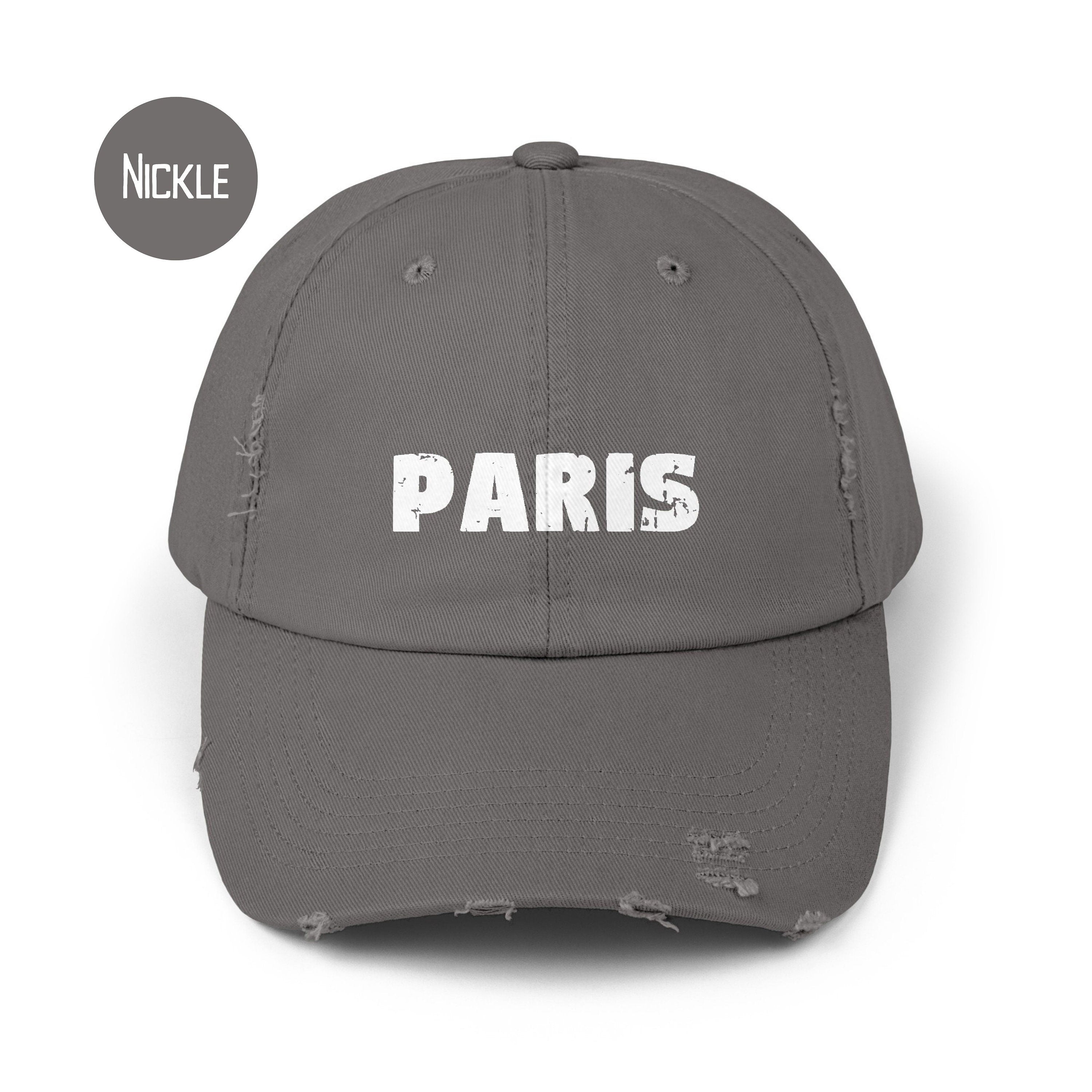 Paris Grunge Style Baseball Cap