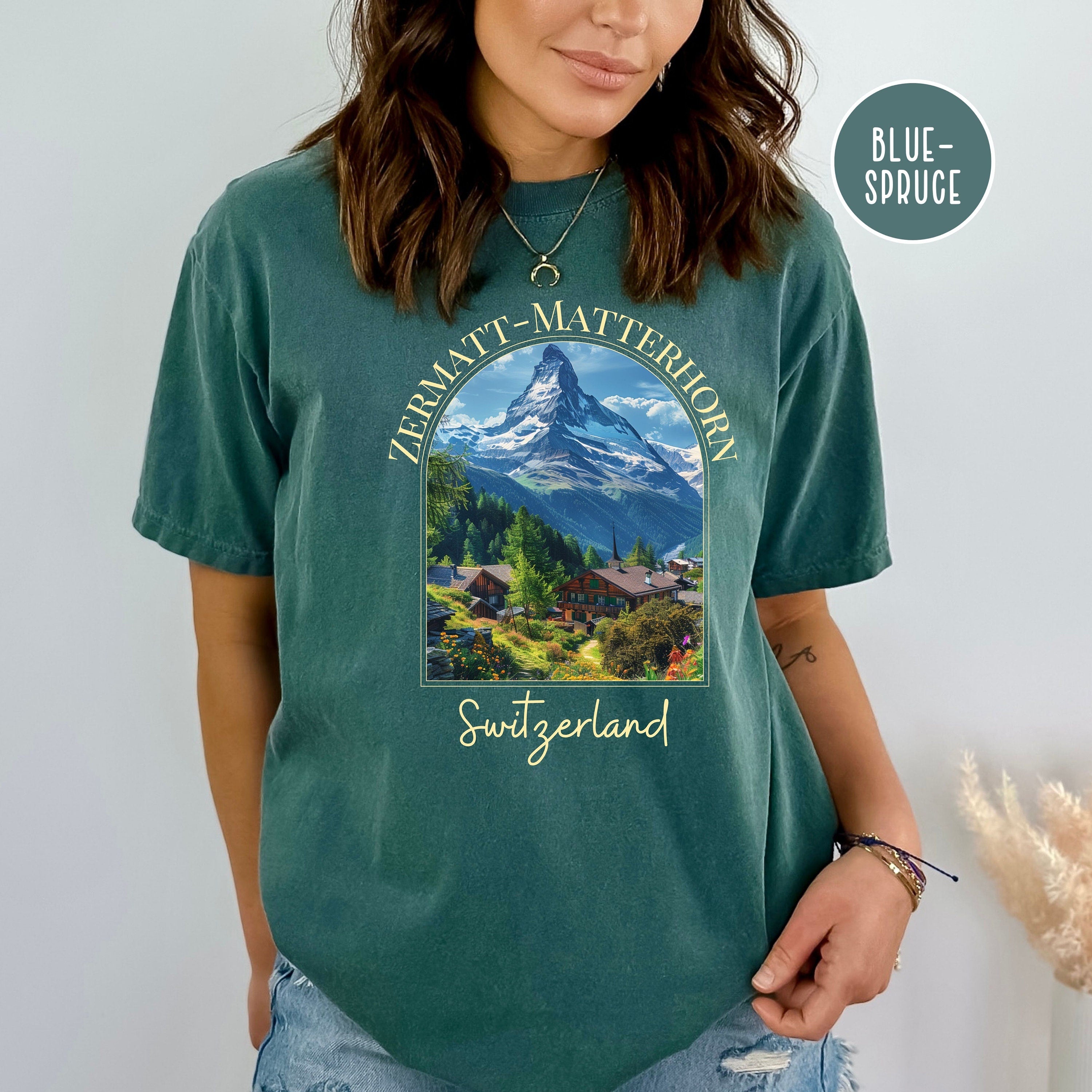 Zermatt Matterhorn Switzerland Comfort Colors® Tee