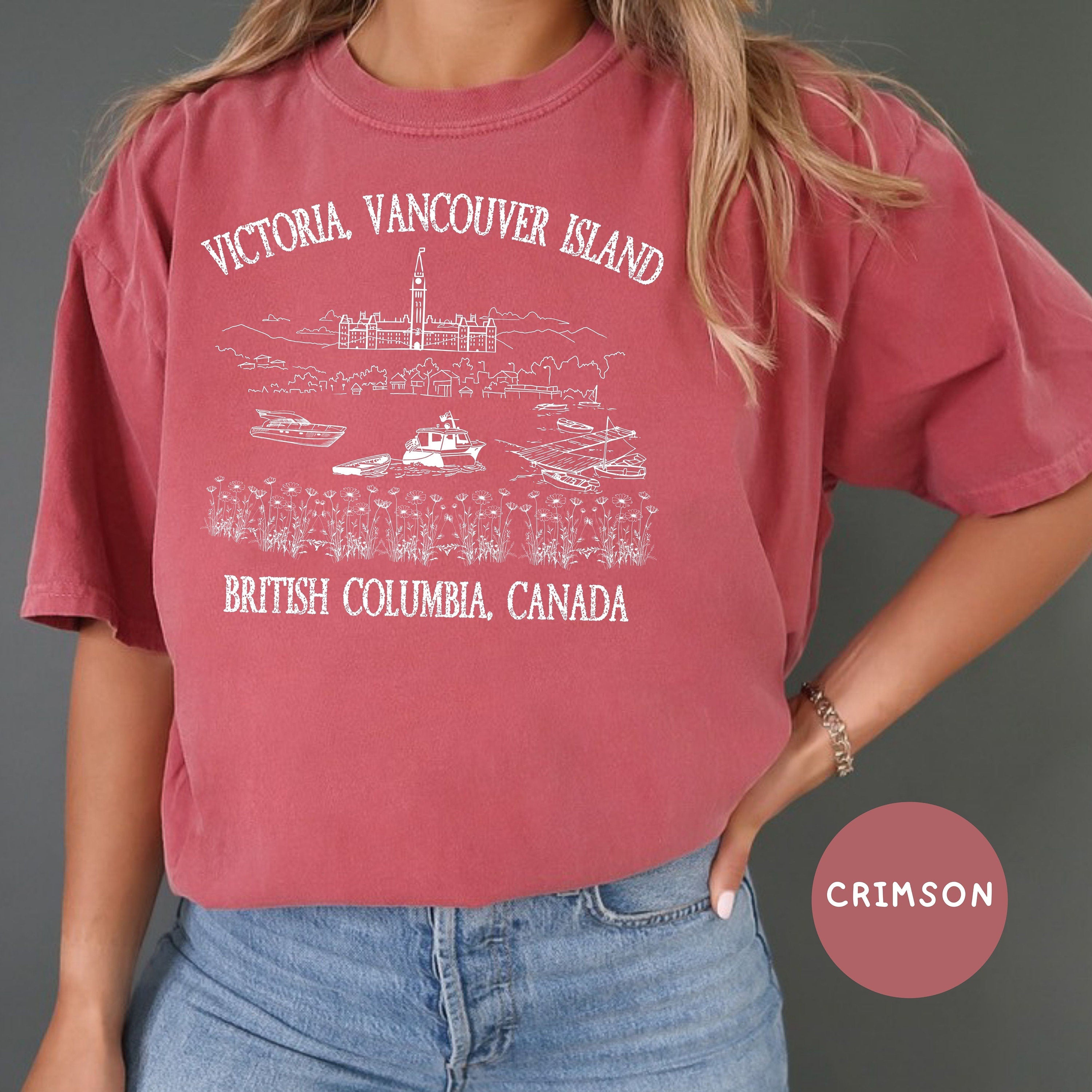 Vancouver Island British Columbia Comfort Colors® Tee