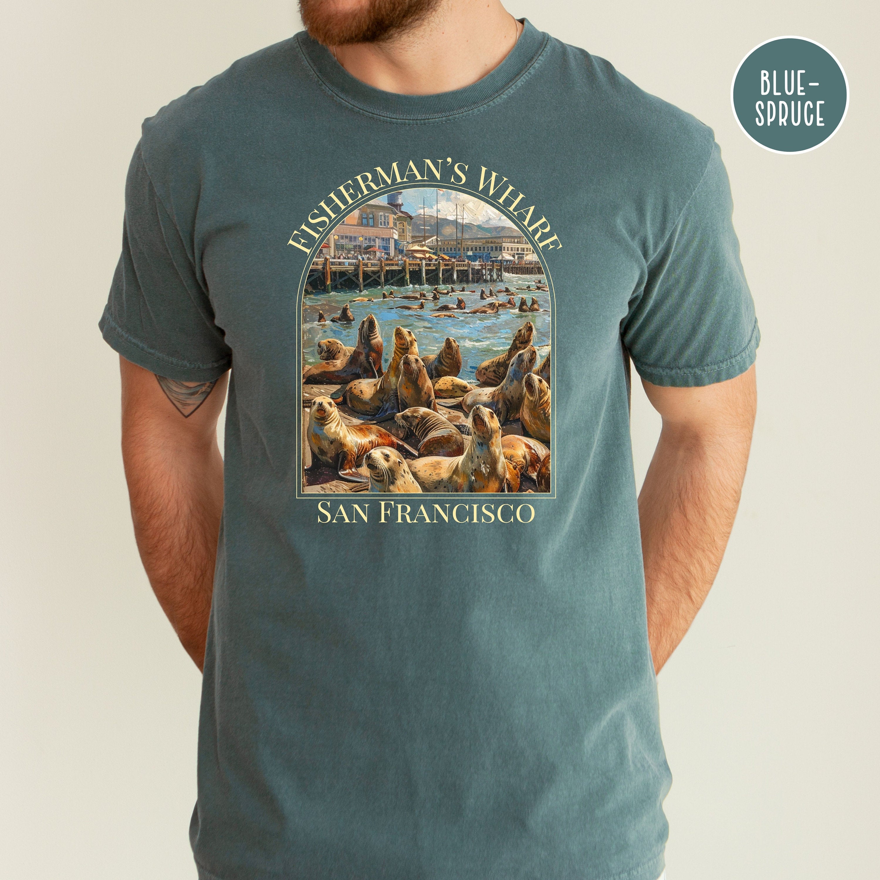 Fisherman's Wharf San Francisco Comfort Colors® Tee