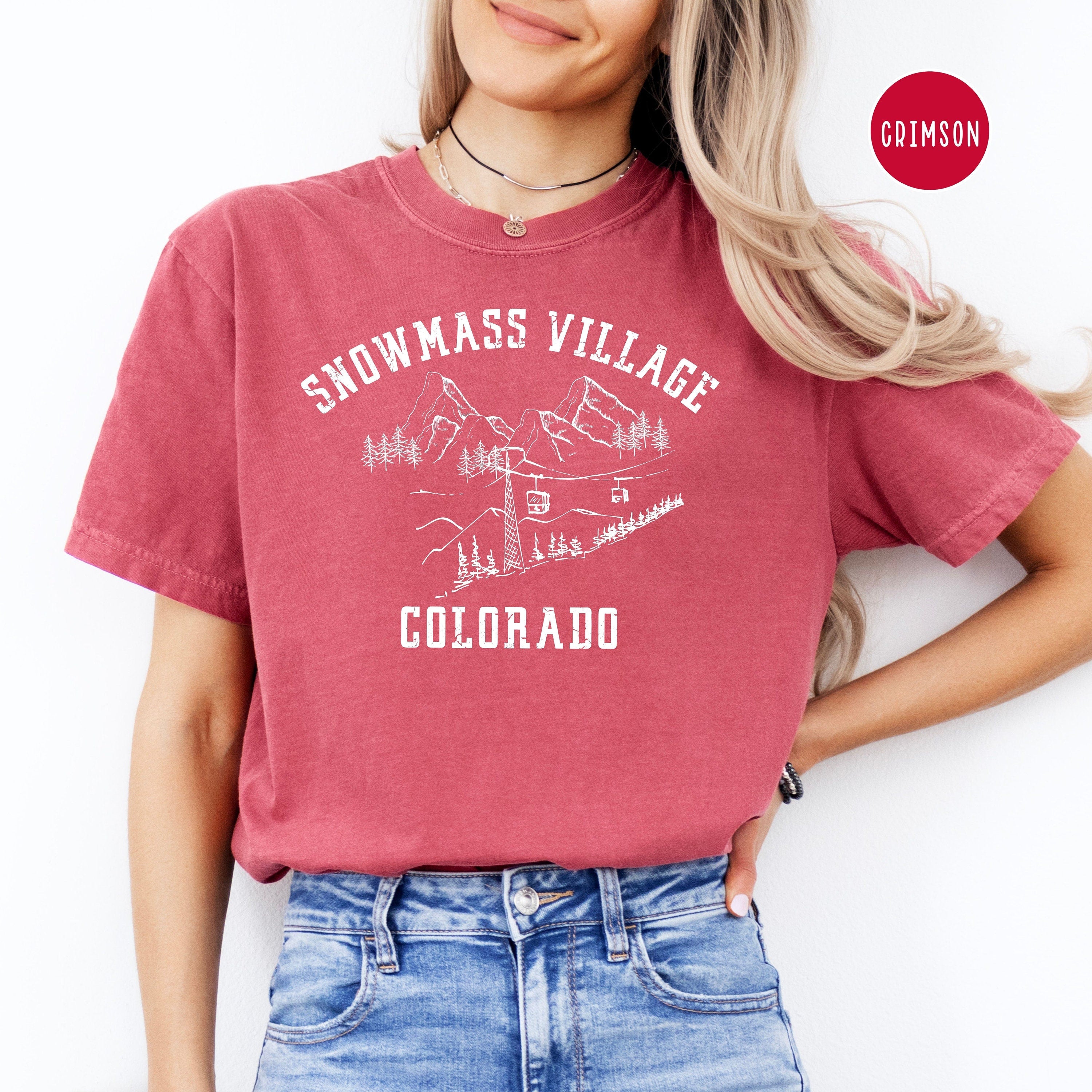 Snowmass Village Colorado Comfort Colors® Tee