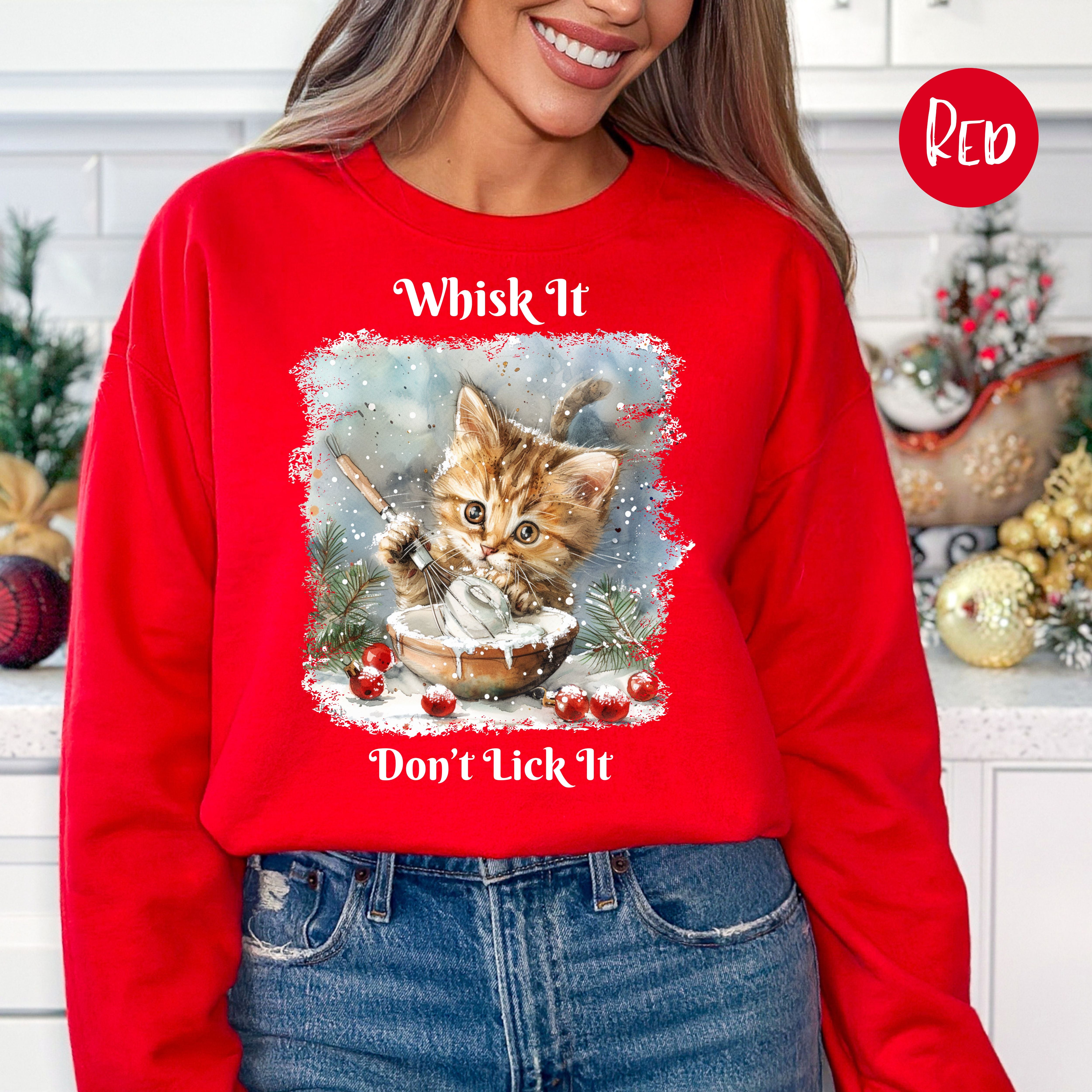 Christmas Season Funny Cat Lover Sweatshirt