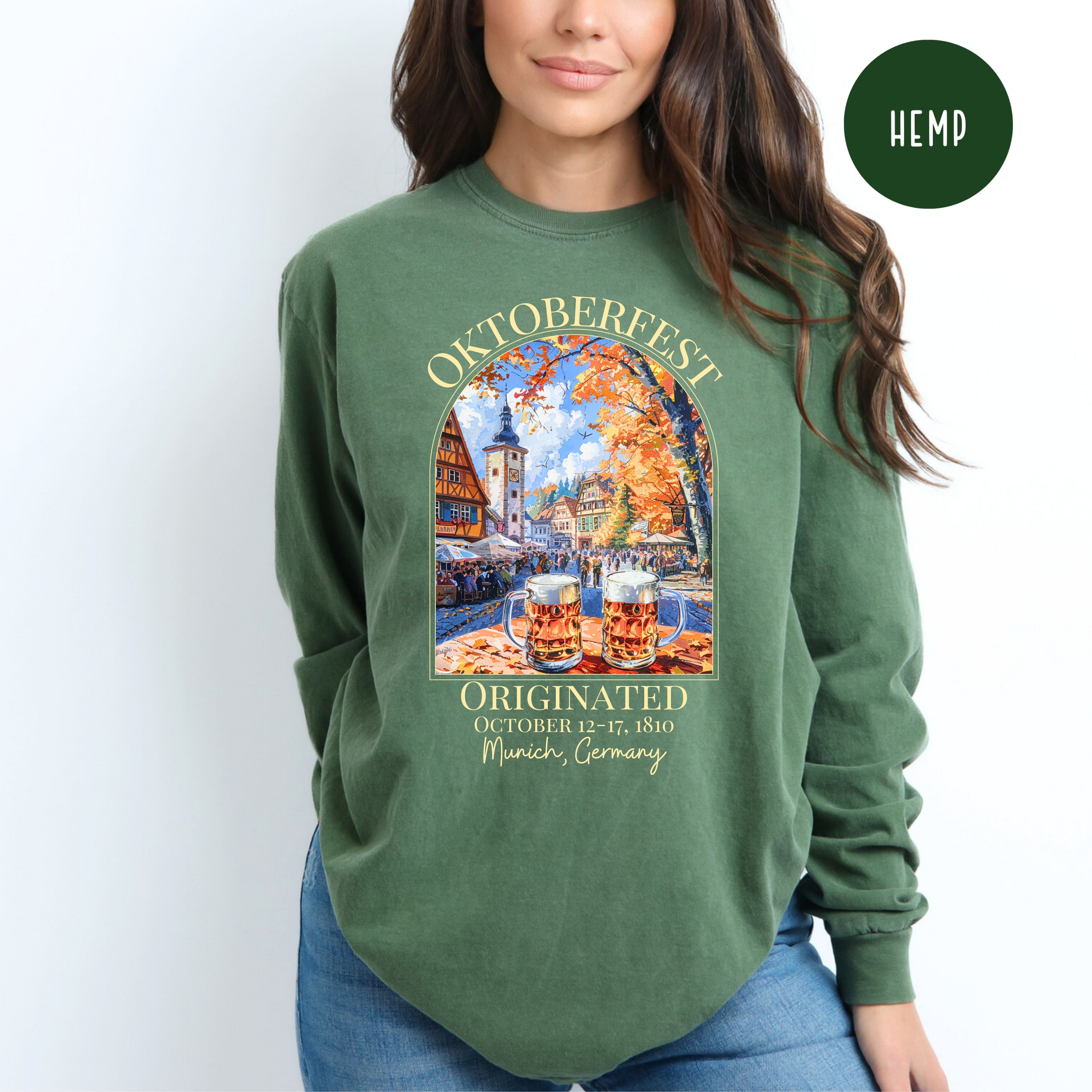 Oktoberfest Munich Germany Comfort Colors® Long Sleeve Tee