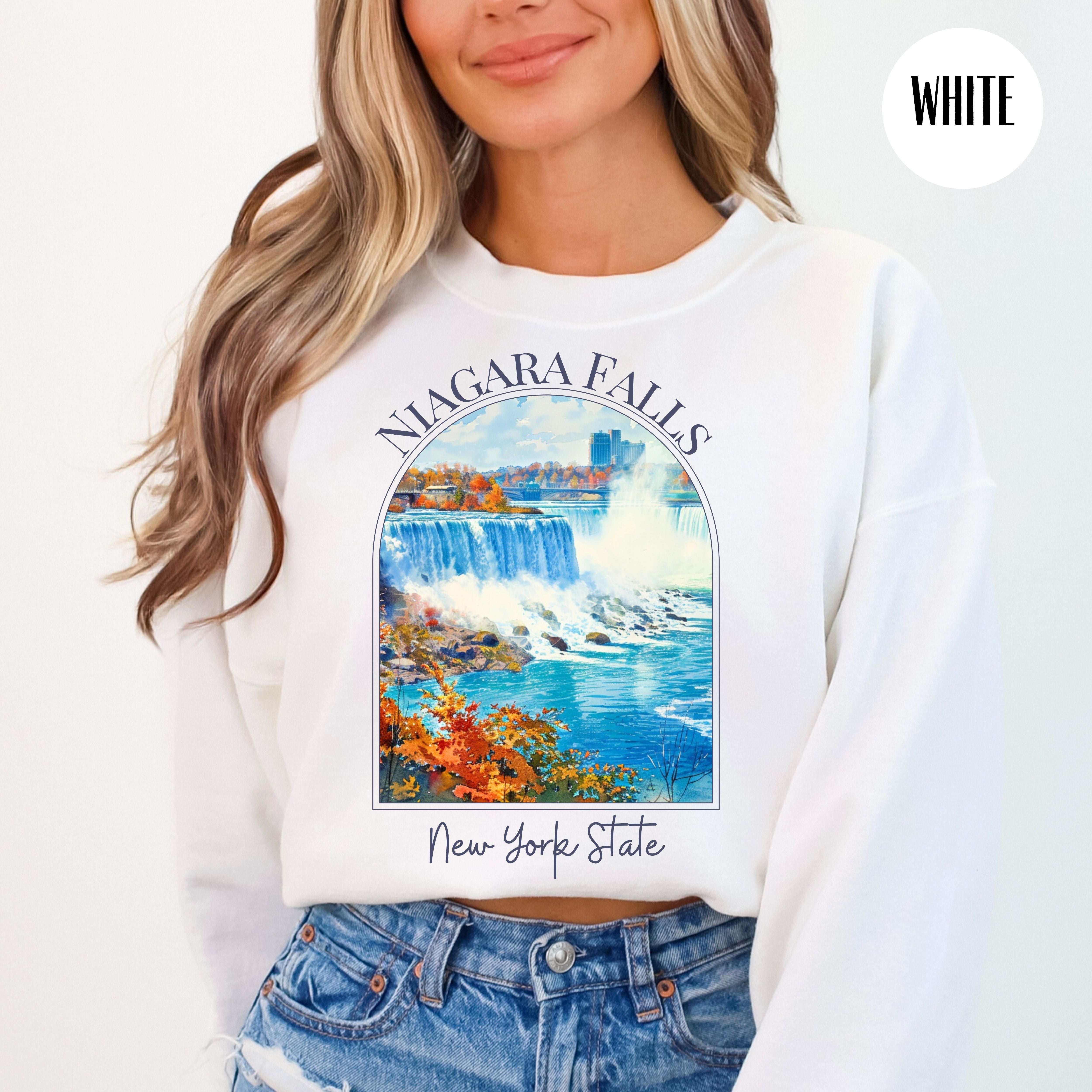Niagara Falls New York State Unisex Sweatshirt