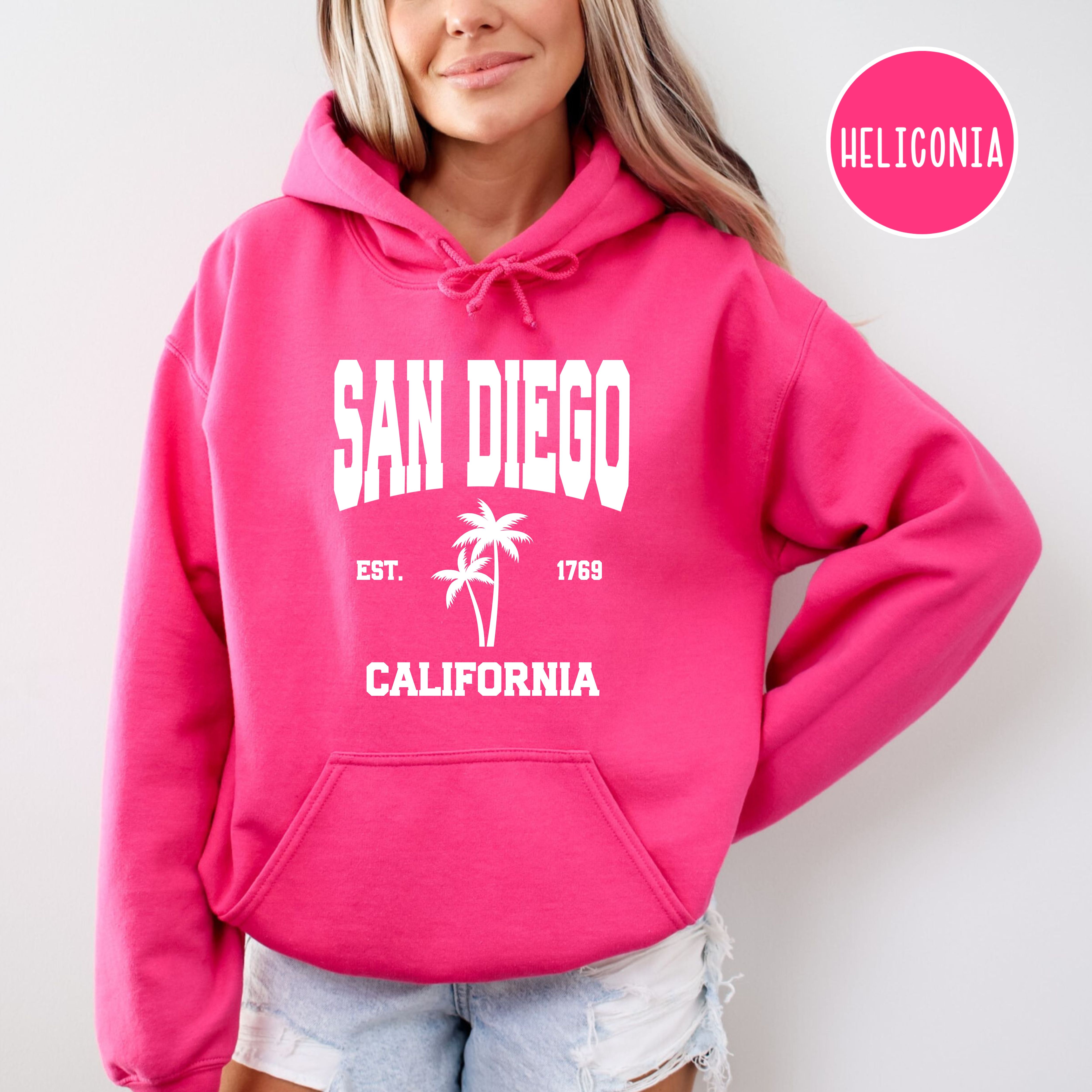 San Diego California Hoodie