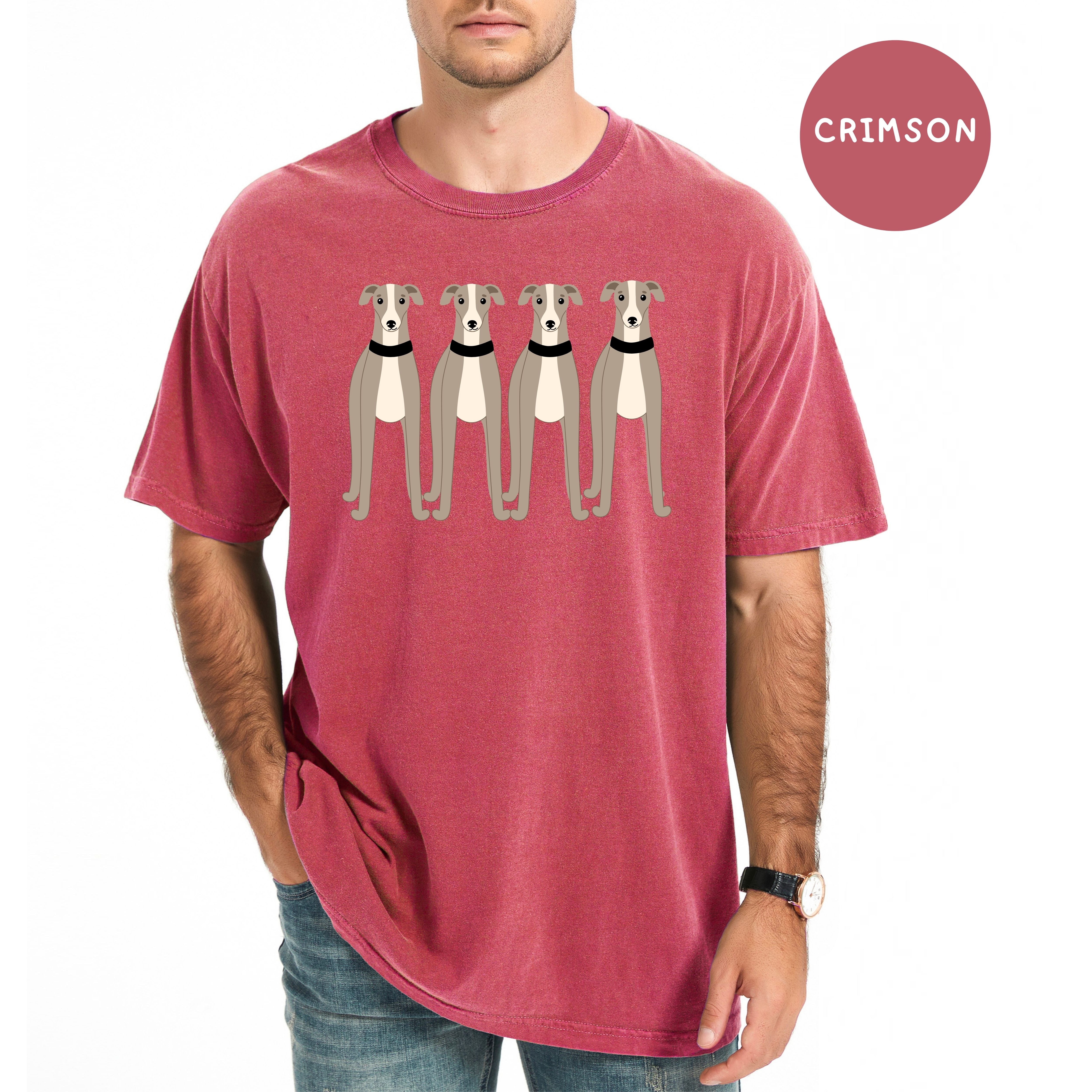 Greyhound Lover Comfort Colors T-Shirt, Greyhound Shirt, Dog Lover Shirt