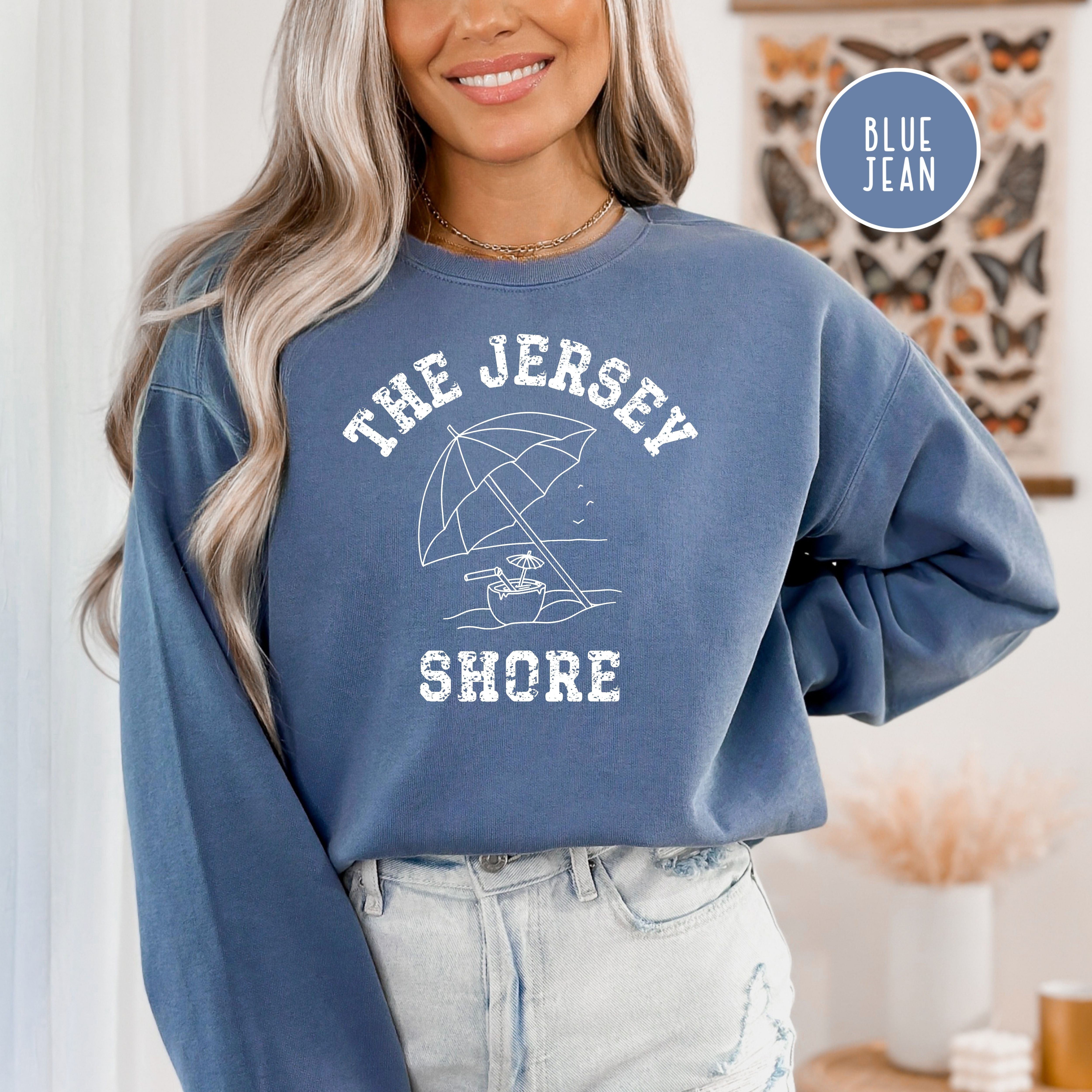 The Jersey Shore Comfort Colors® Sweatshirt