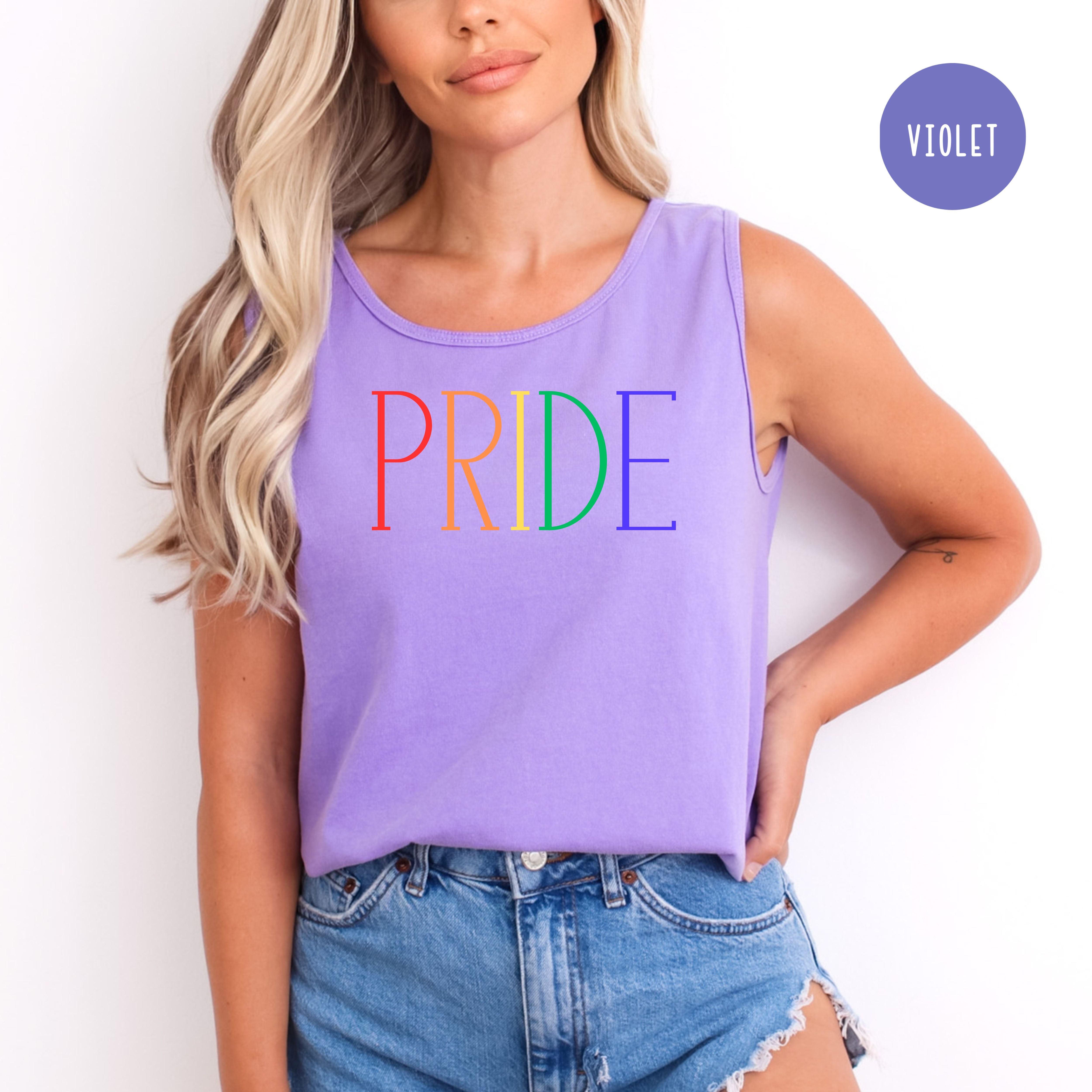 Pride Fest LGBTQ+ Comfort Colors Tank Top