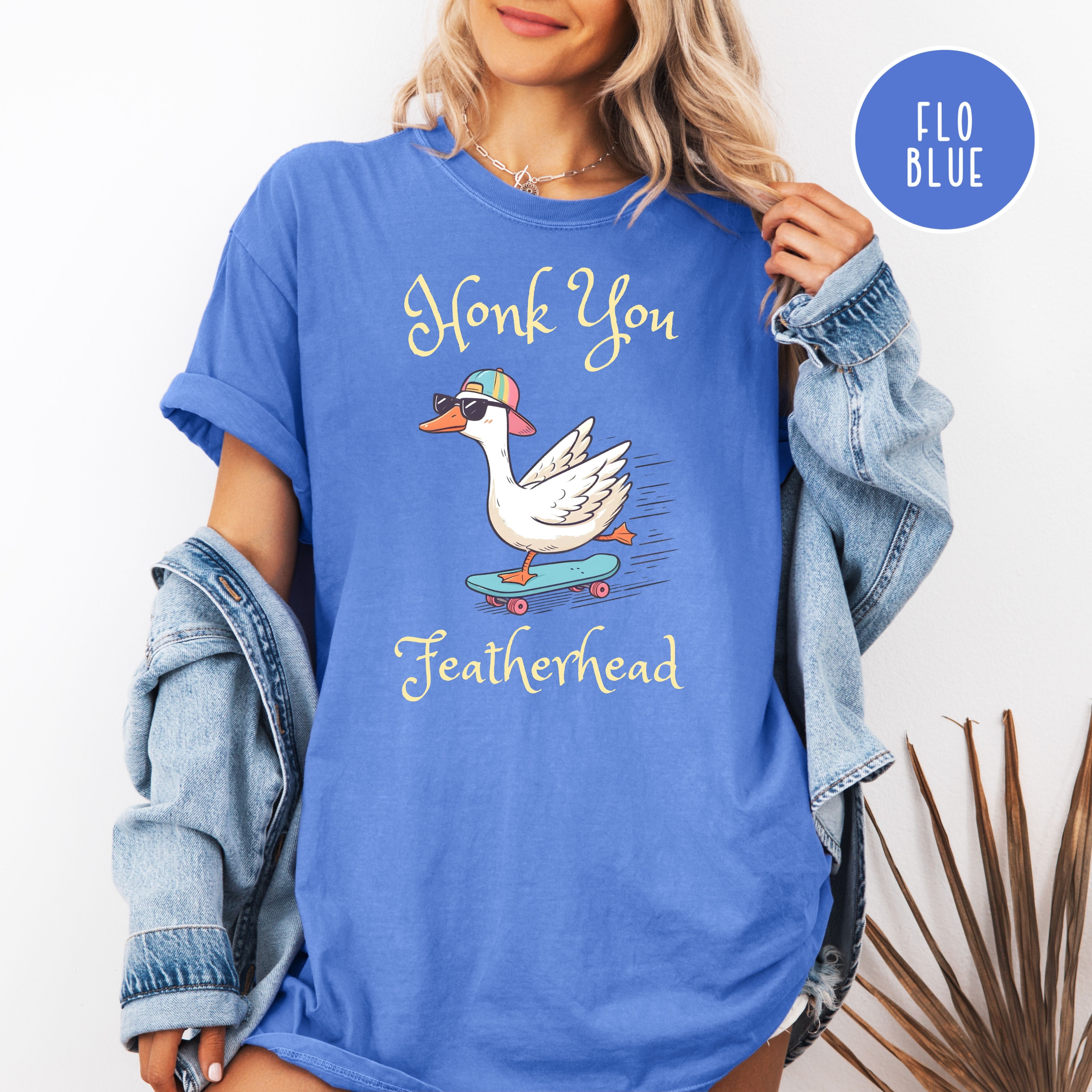 Silly Goose Honk You Comfort Colors Gift Tee