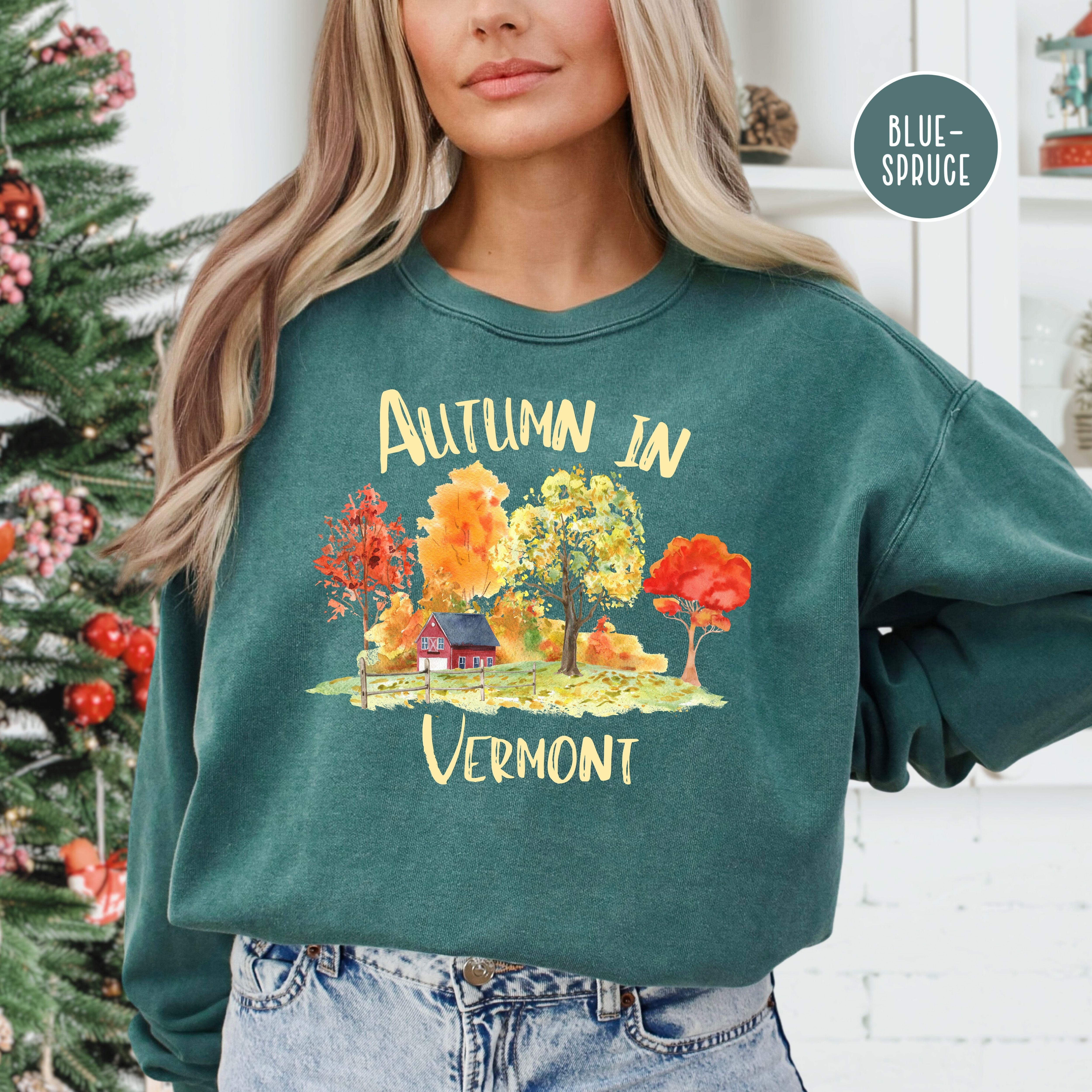 Autumn in Vermont Comfort Colors® Autumn Sweatshirt