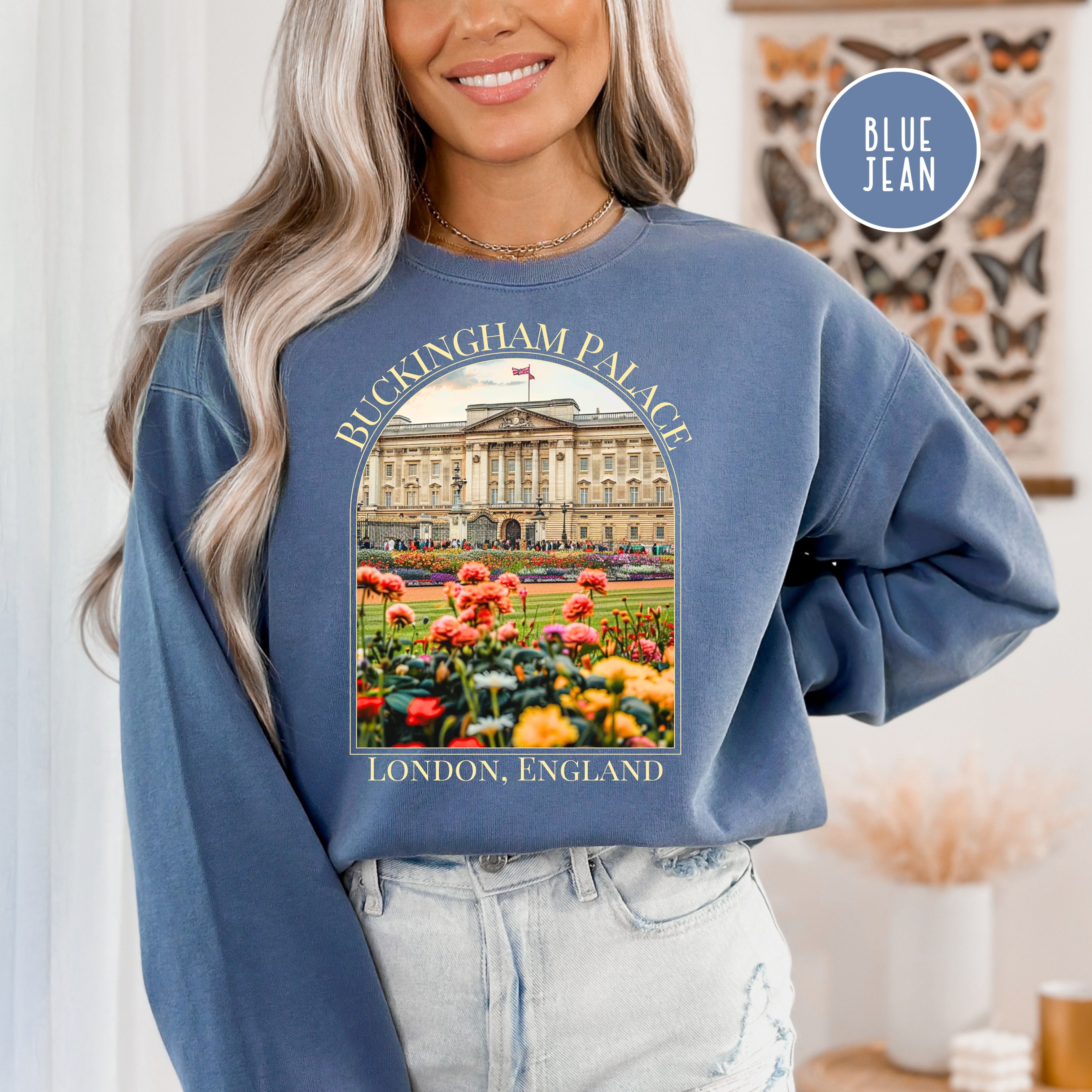 Buckingham Palace London England Comfort Colors® Sweatshirt