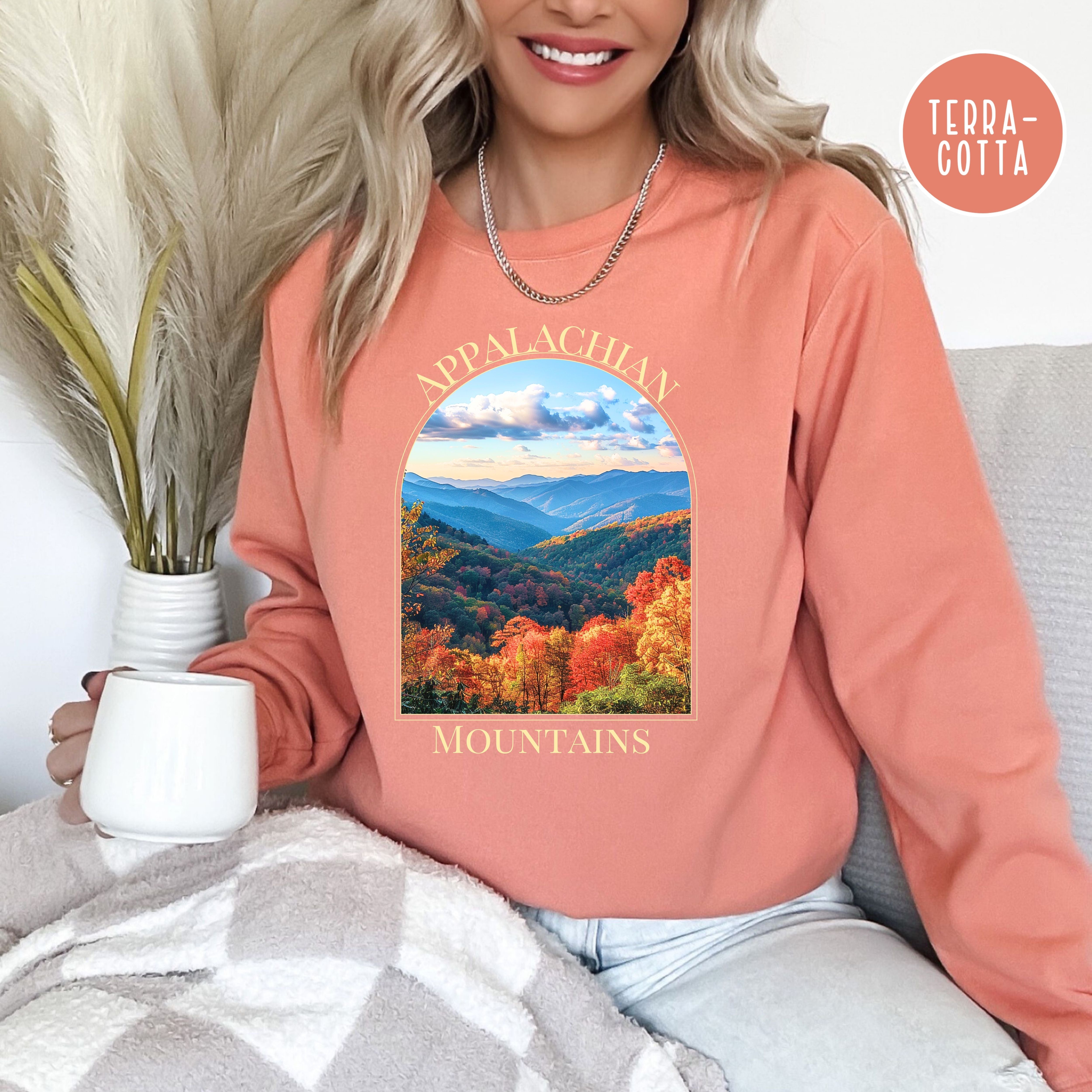 Appalachian Mountains Fall Comfort Colors® Sweatshirt