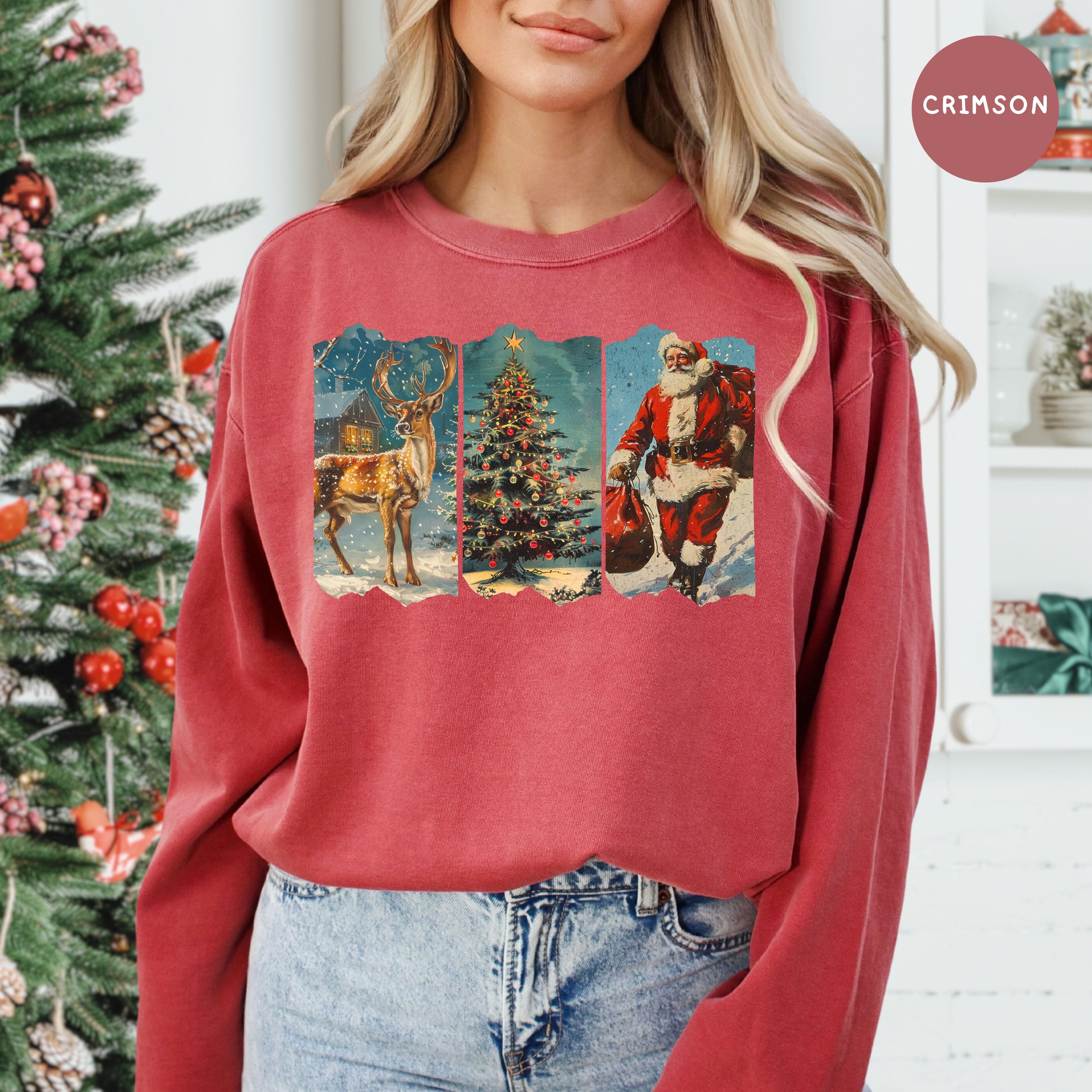 Vintage Christmas Comfort Colors® Sweatshirt