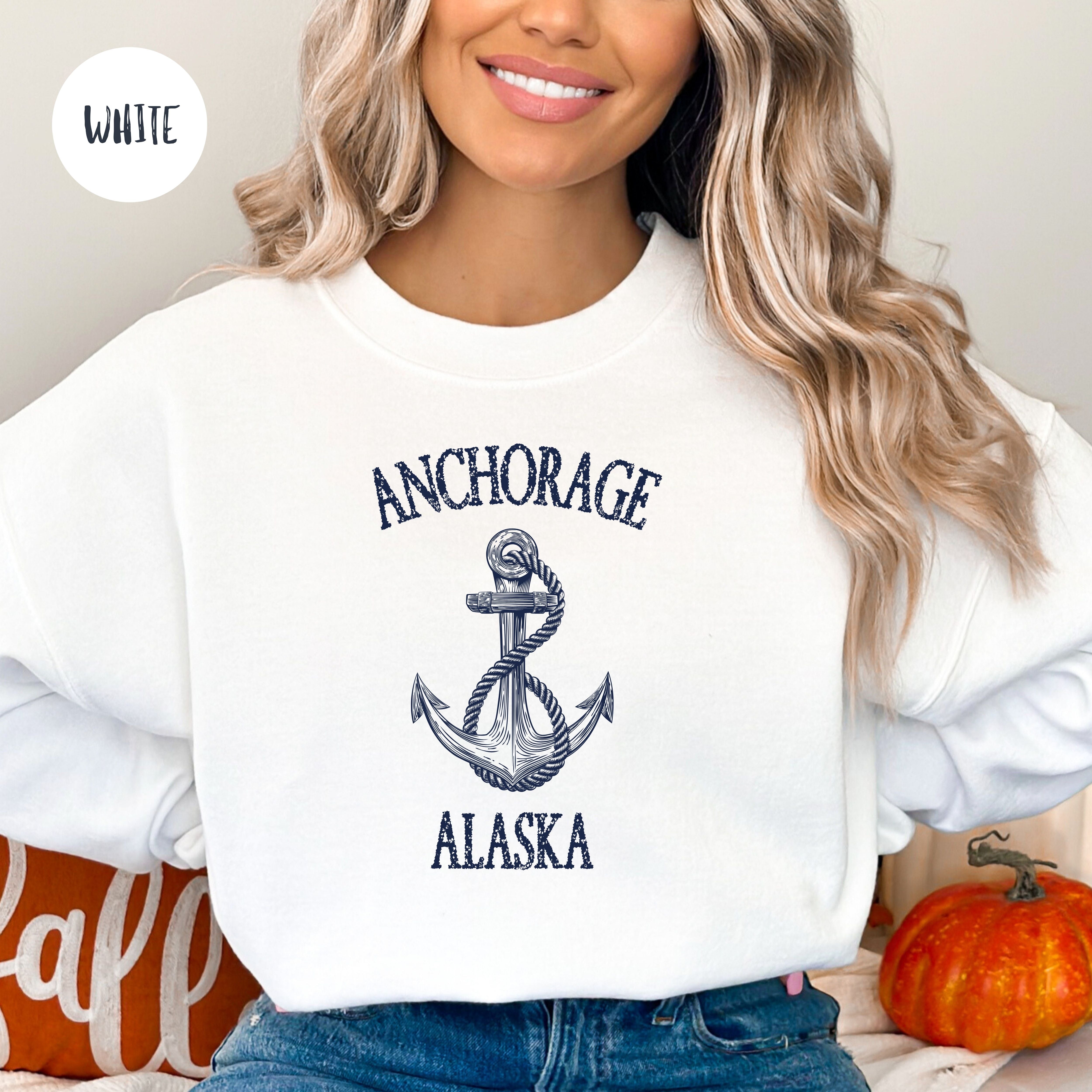 Anchorage Alaska Anchor Sweatshirt