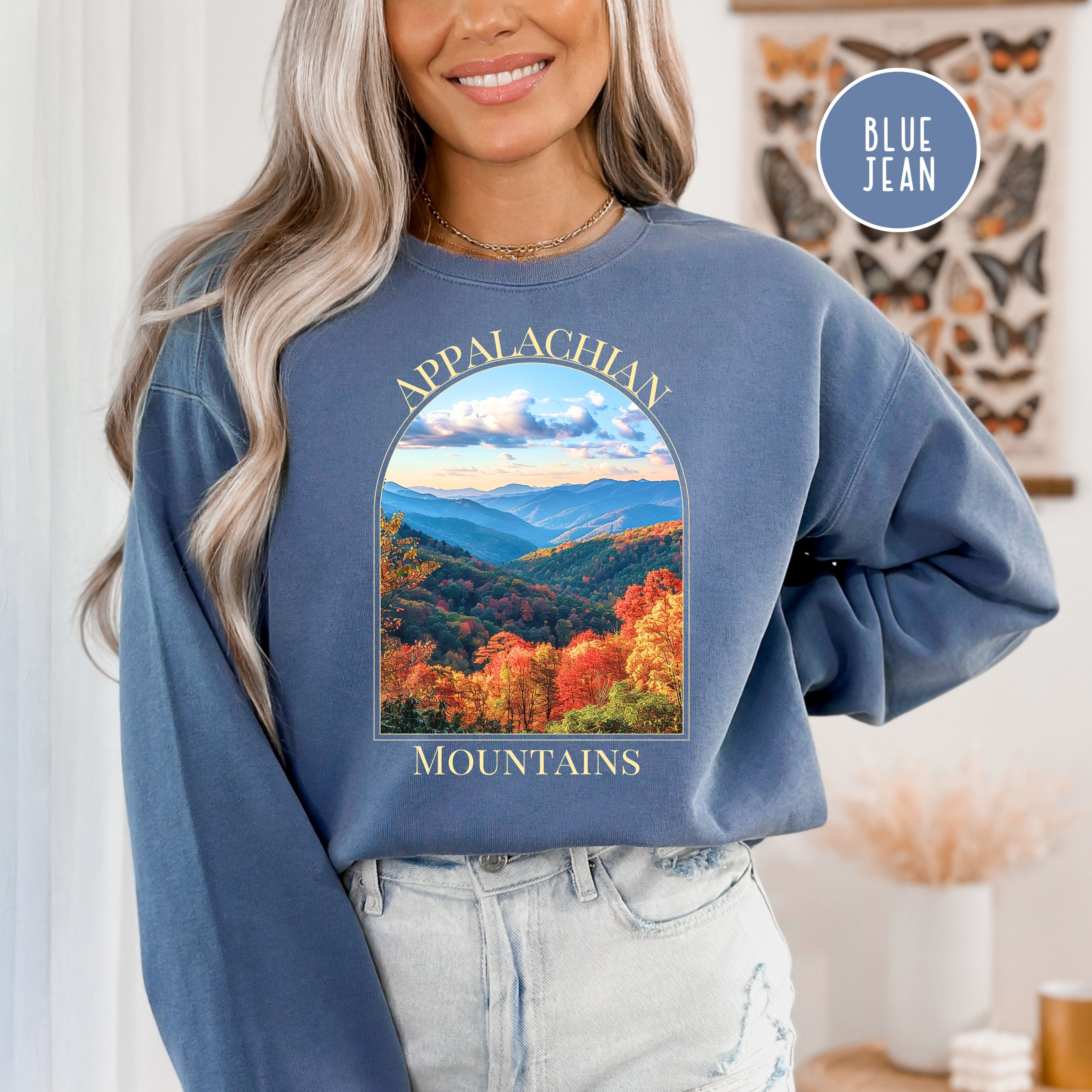 Appalachian Mountains Fall Comfort Colors® Sweatshirt