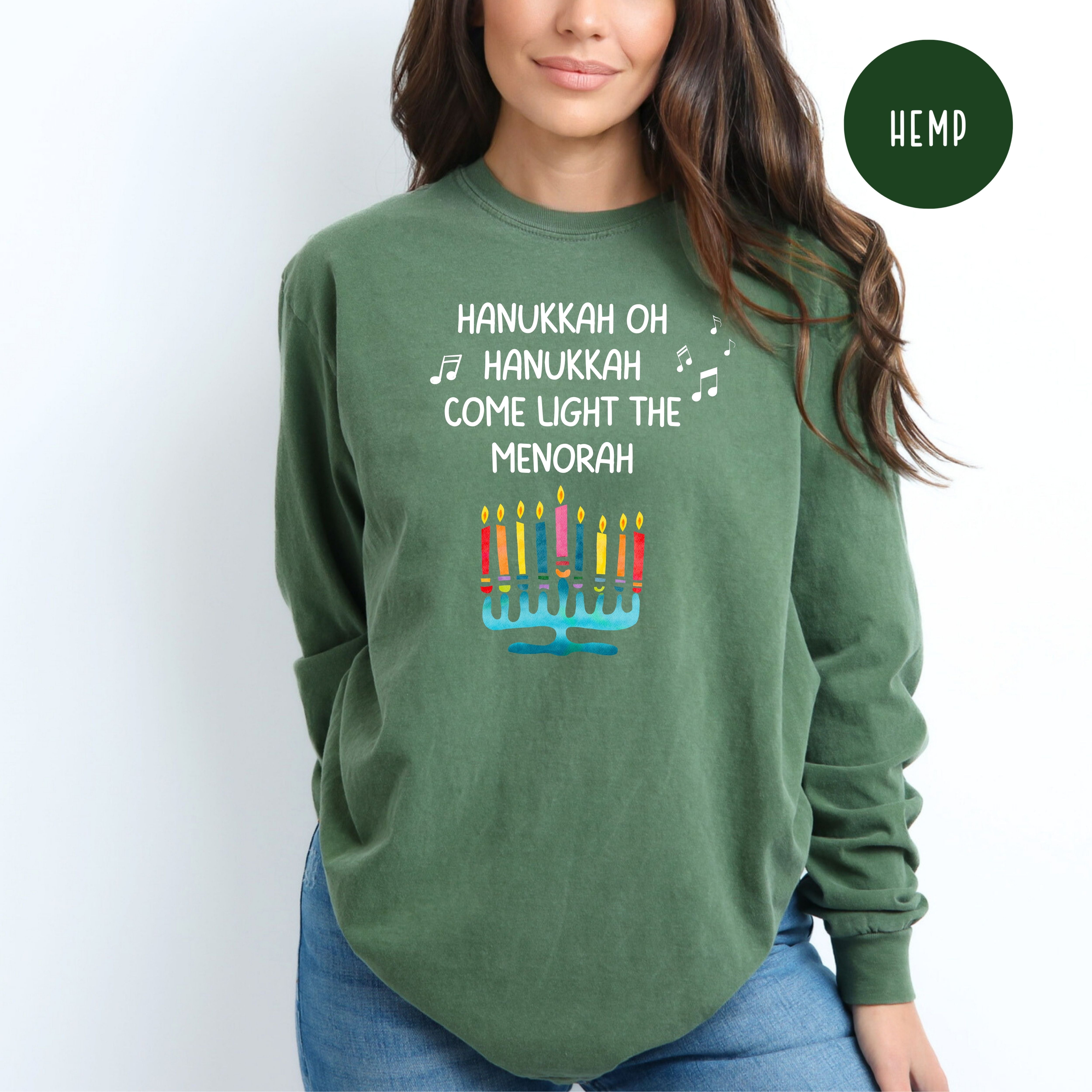 Chanukah Party Comfort Colors® Long Sleeve Tee