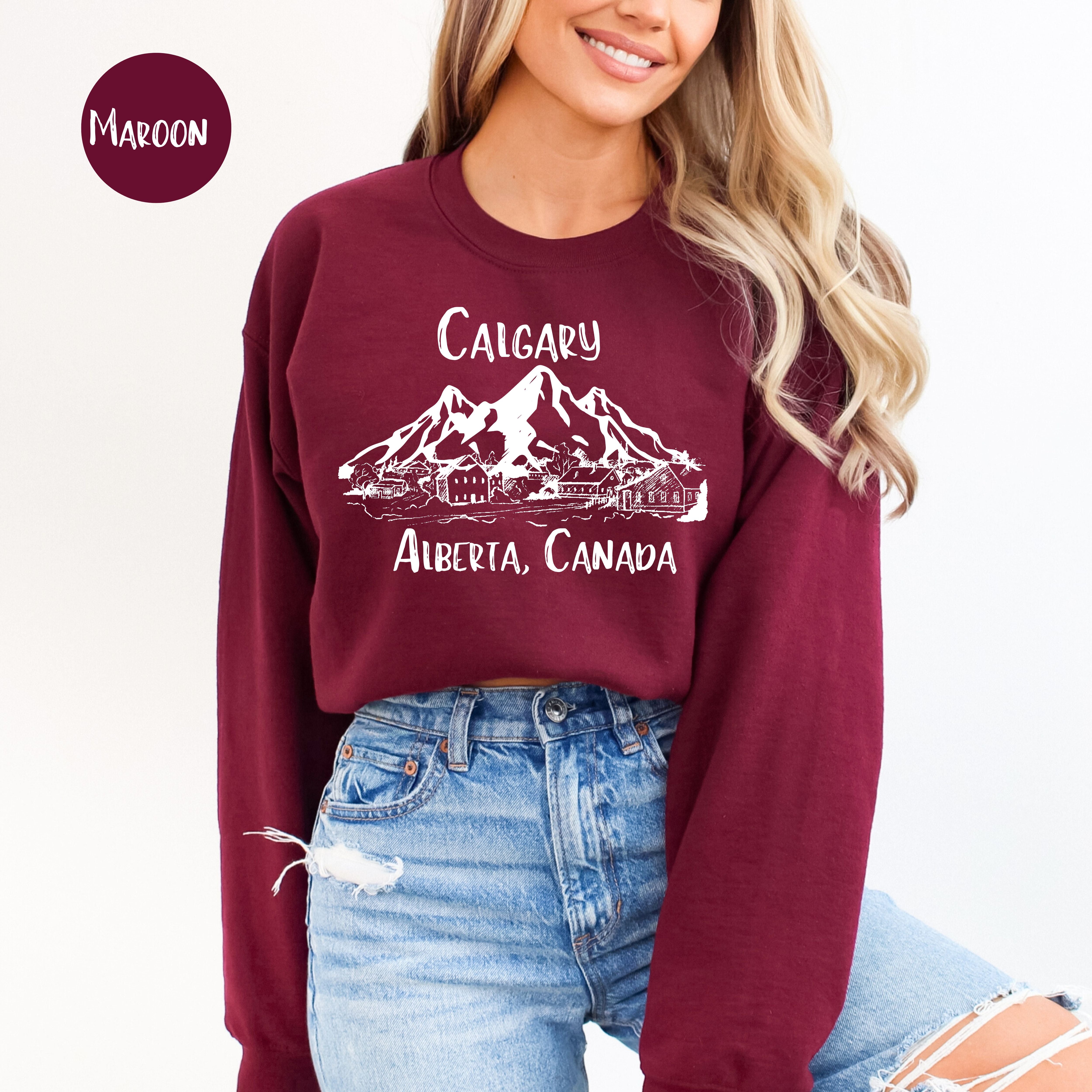 Calgary Alberta Canada Sweatshirt Gift