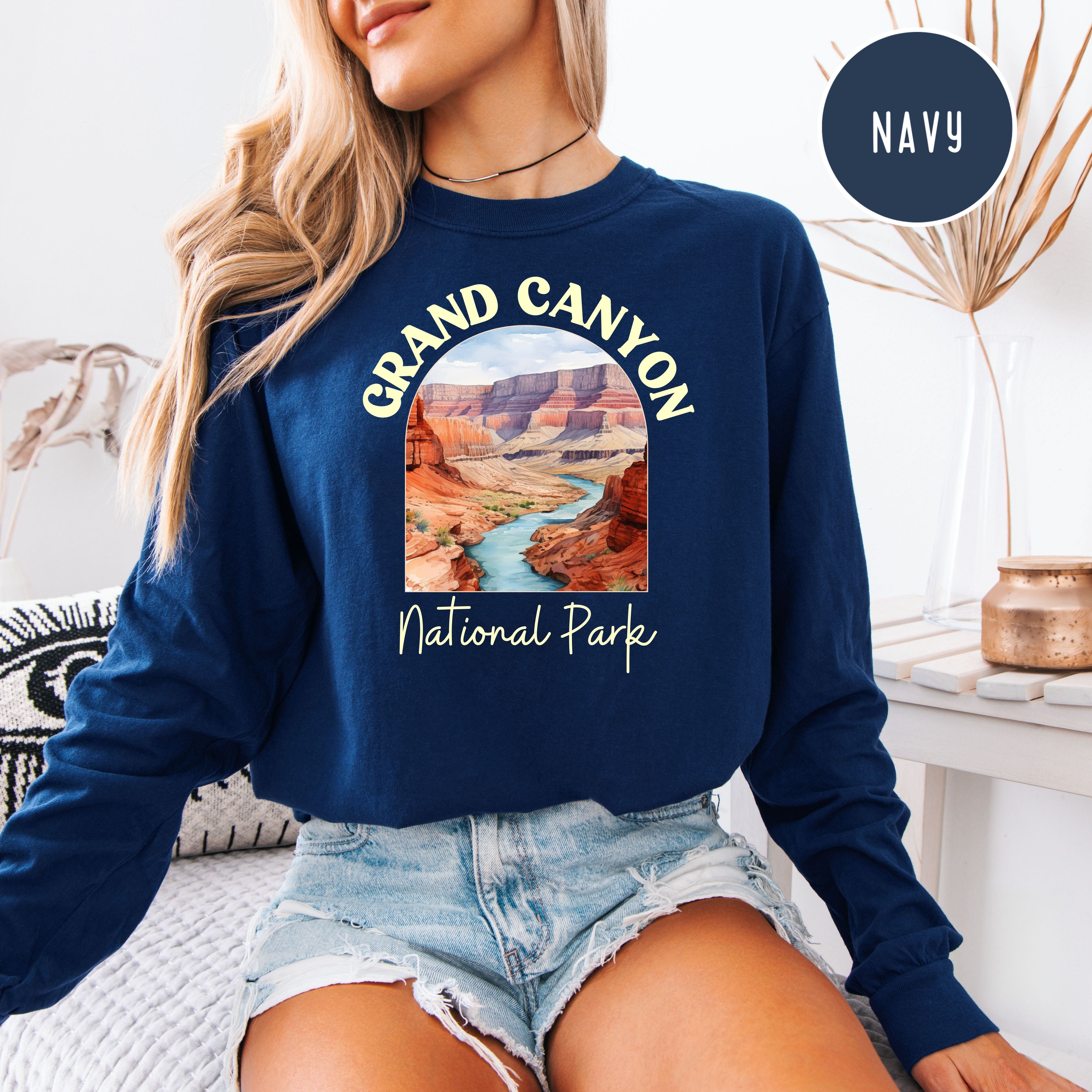 Grand Canyon National Park Arizona Long Sleeve Comfort Colors Shirt